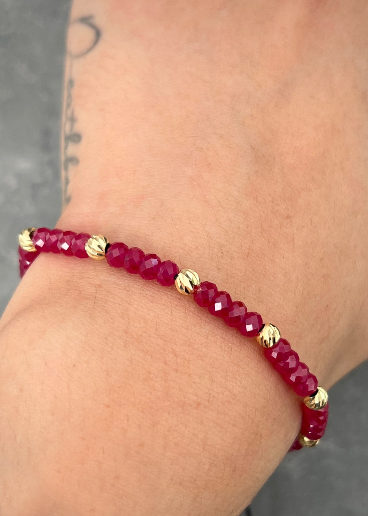 Pulsera Energetica 0.65gr — Oro Amarillo