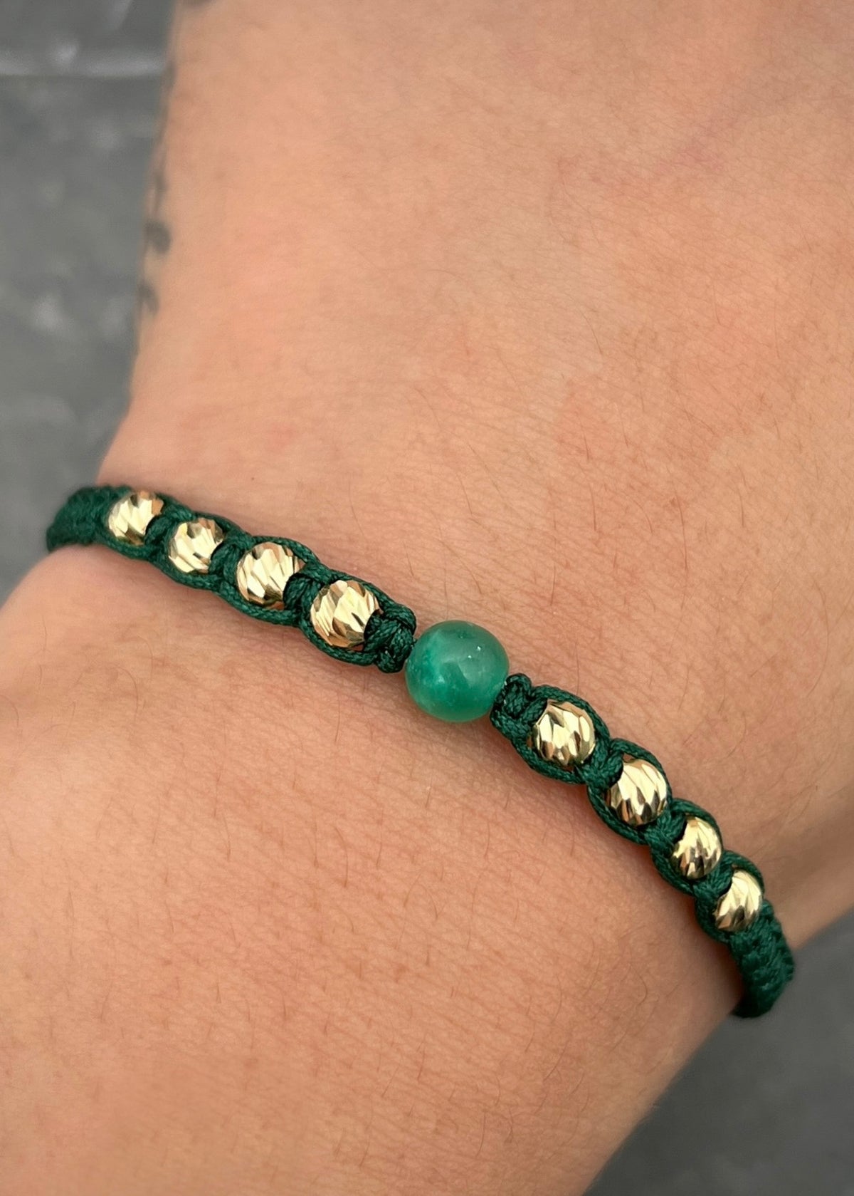 Pulsera Energetica 0.75gr — Oro Amarillo