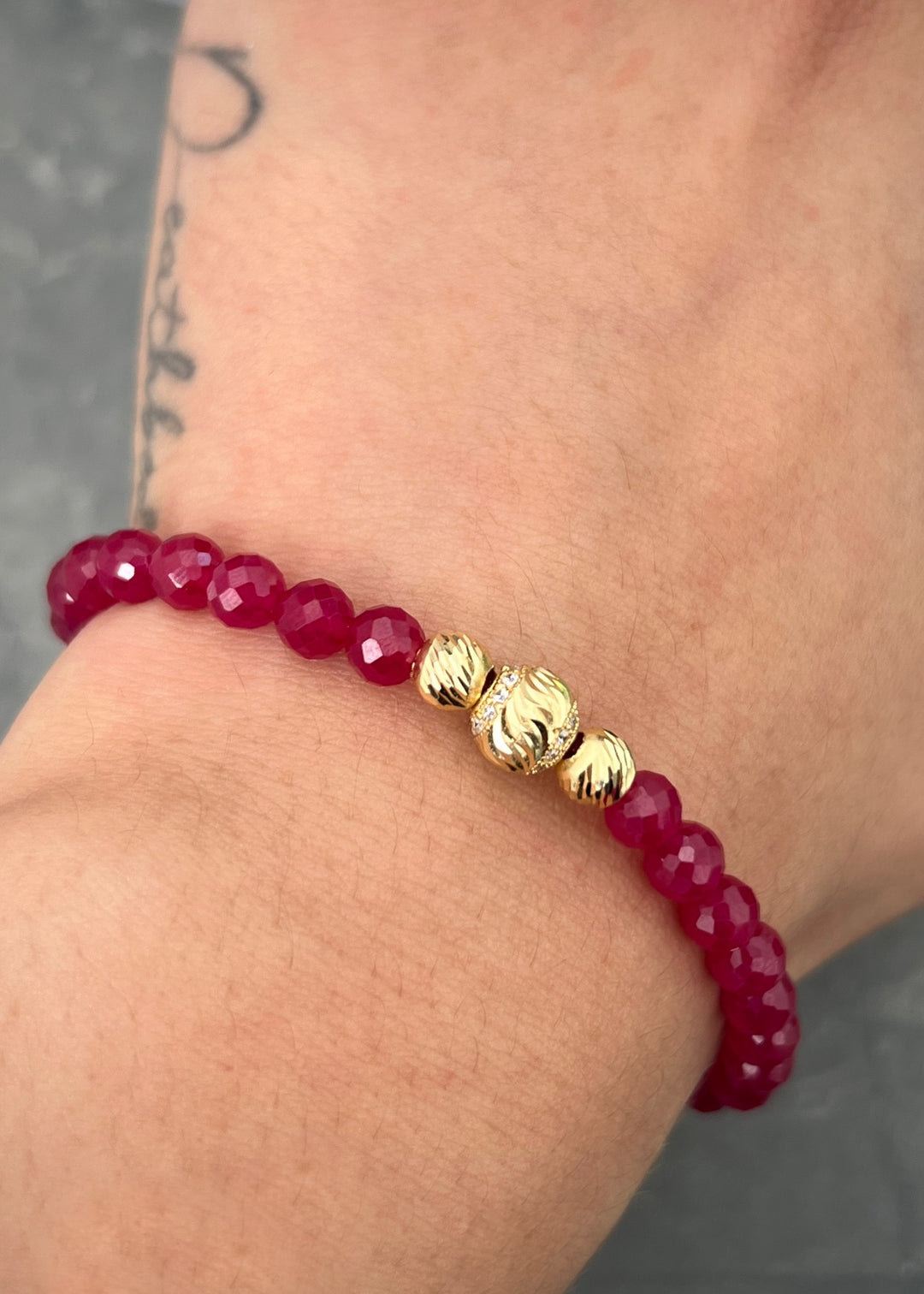 Pulsera Energetica 0.85gr — Oro Amarillo