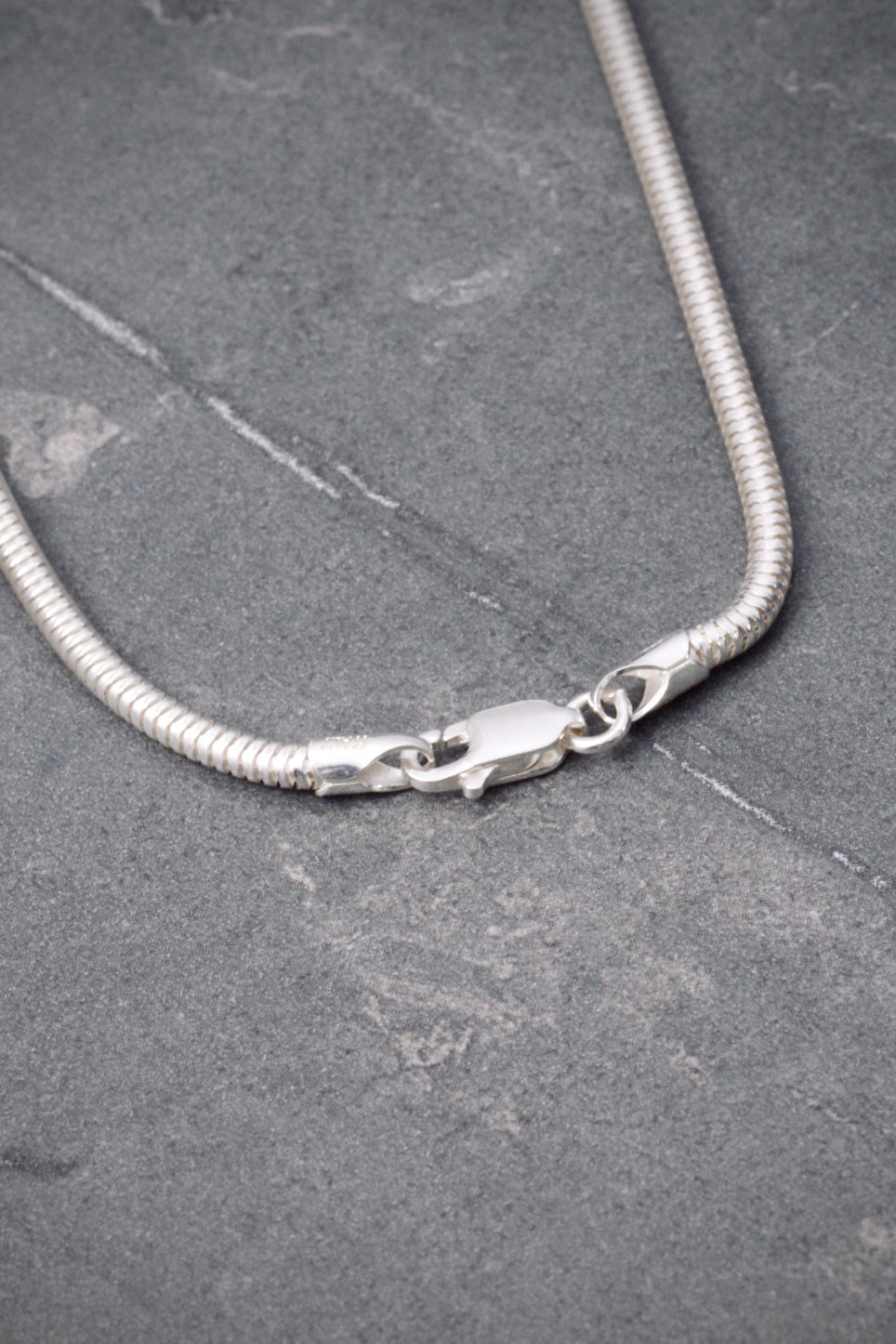 Cadena cola de raton 10gr / Largo 45cm / Plata P