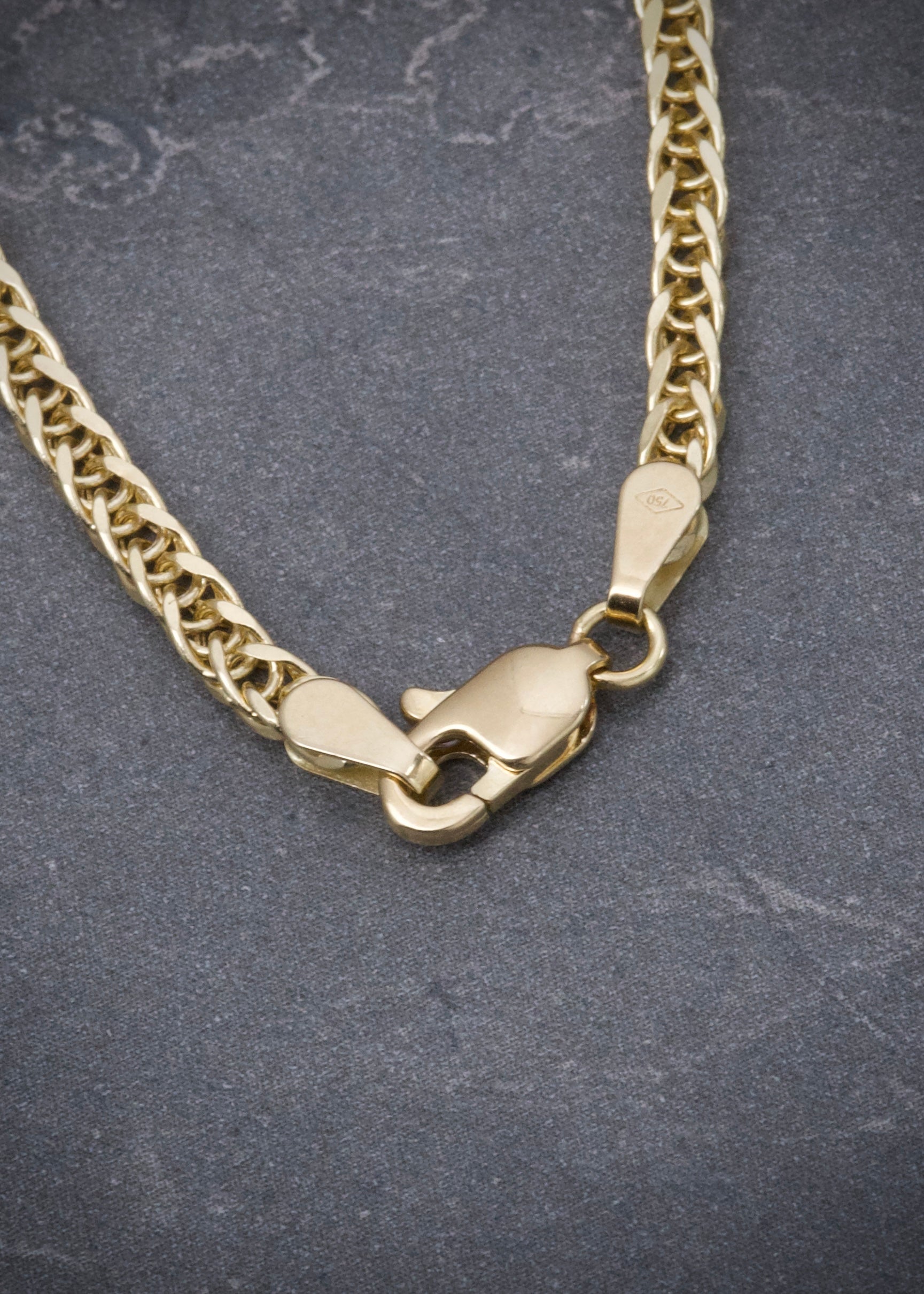 Cadena franco 6.95gr / Largo 60cm / Oro Amarillo italy +3 P