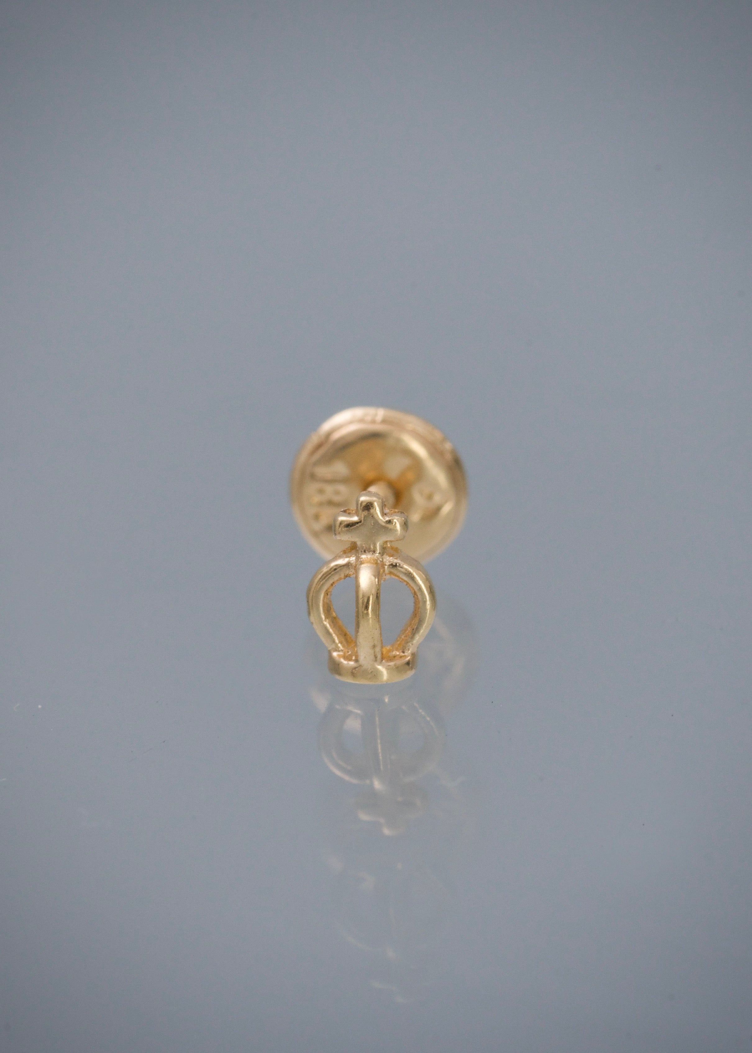 Unidad de topo corona 0.3gr / Largo 0.6cm / Oro Amarillo Nac B