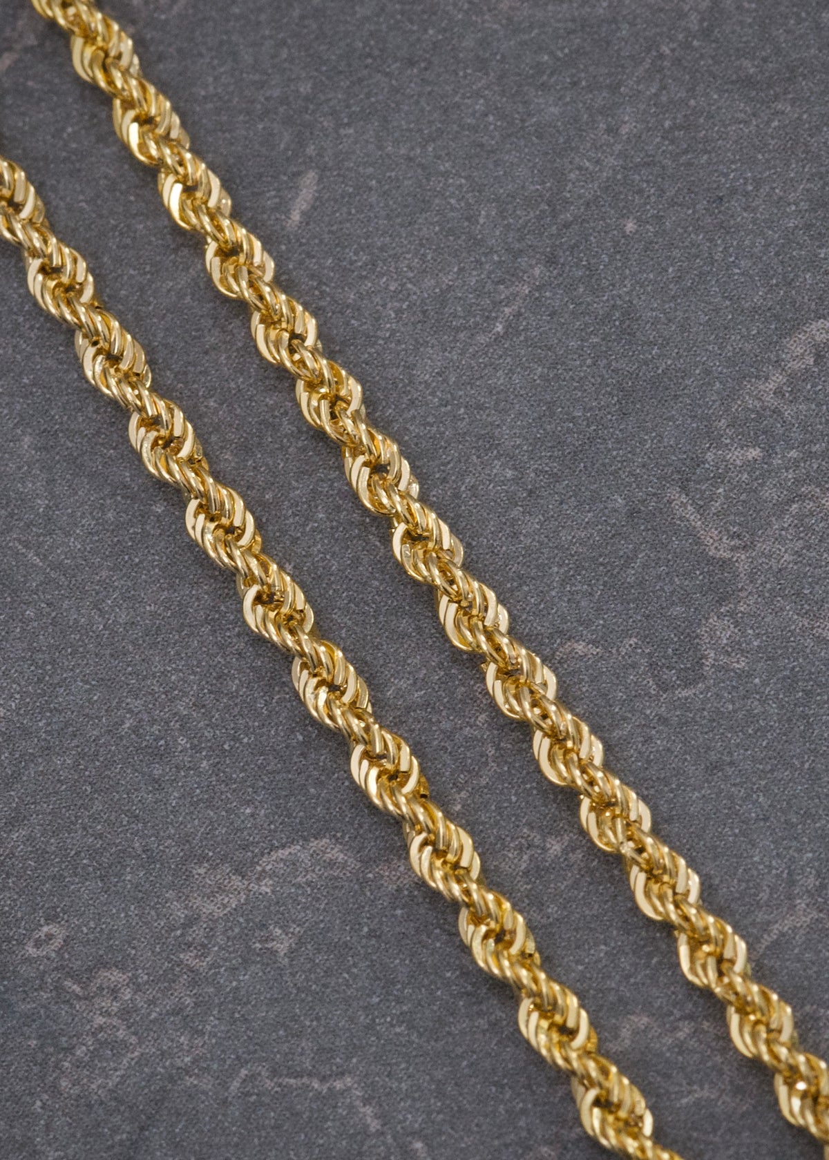 Cadena Lazo 2.4gr / 45cm / 2.2mm — Oro Amarillo
