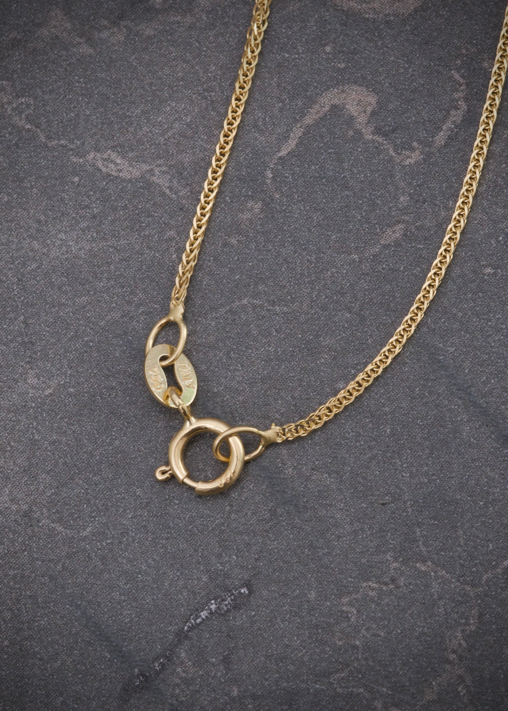 Cadena mini franco 1.6gr / Largo 45cm / Oro Amarillo italy +3 P