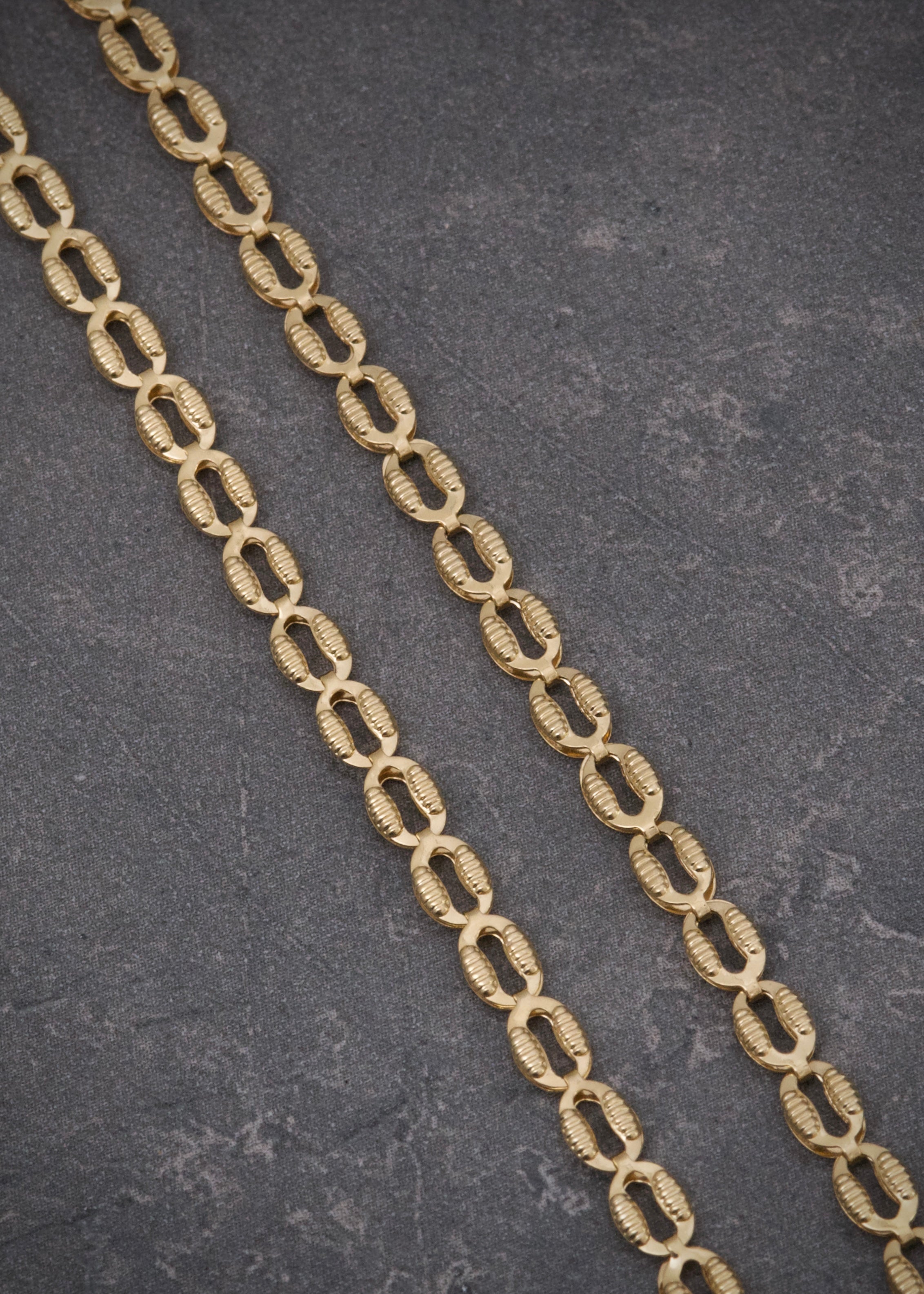 Cadena canutillo 5.85gr / Largo 45cm / Oro Amarillo Nac M