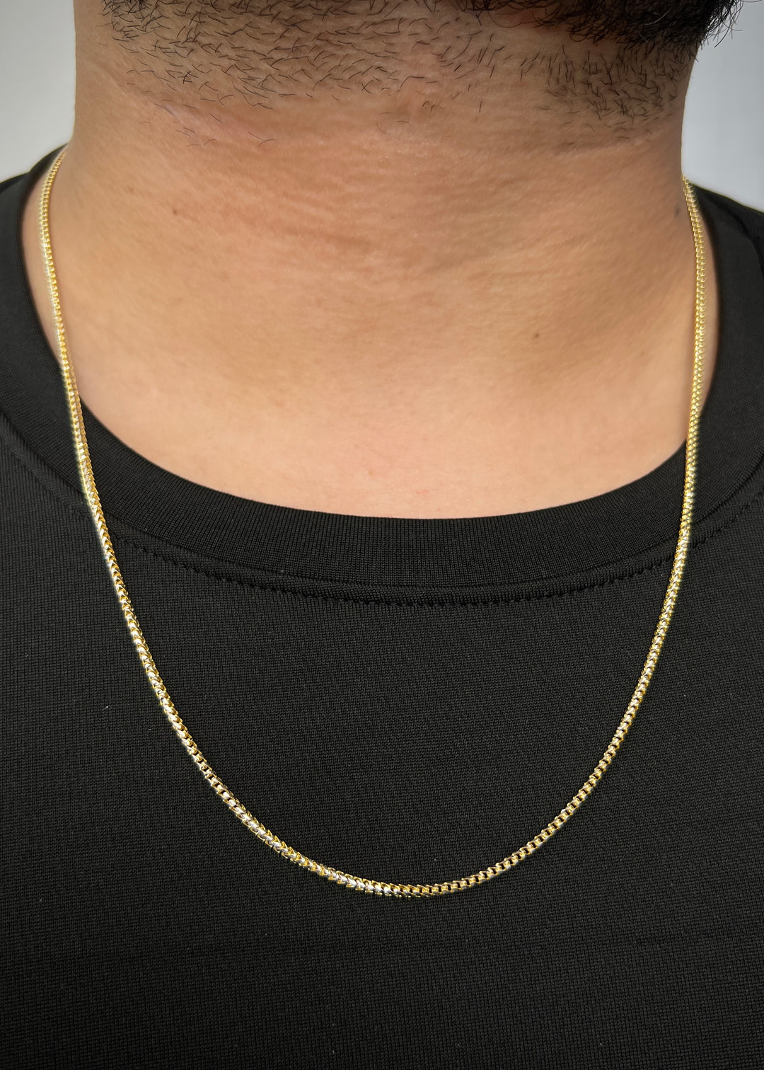 Cadena Franco 16.1gr / 60cm / 2.1mm — Oro Amarillo