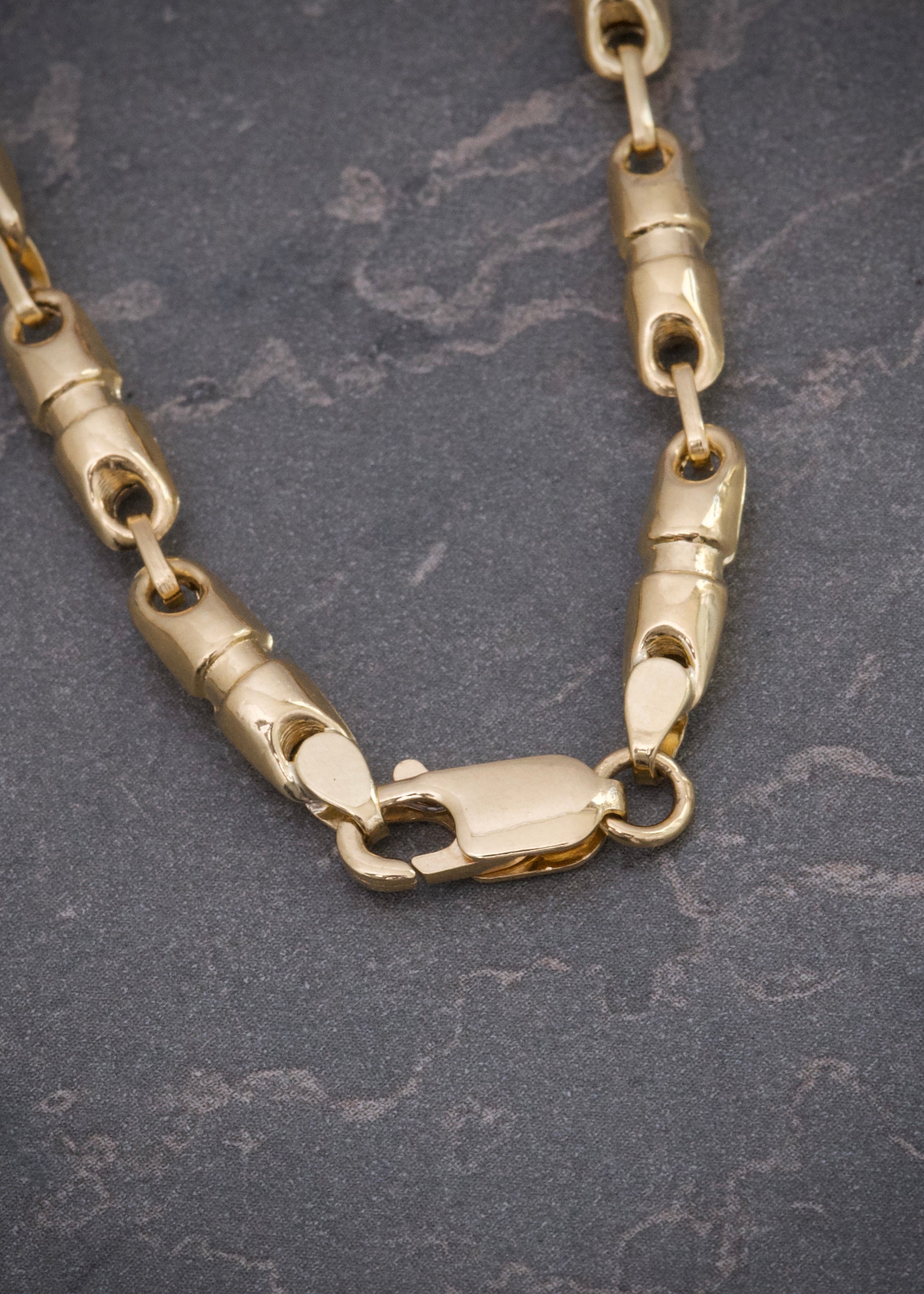 Cadena rustica 11.65gr / Largo 50cm / Oro Amarillo Nac*