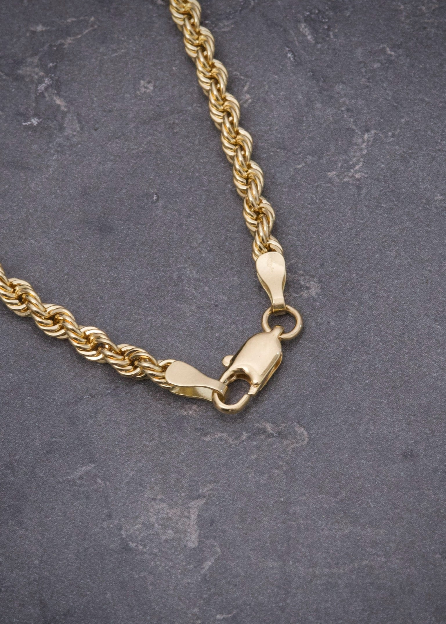 Cadena Lazo 12.3gr / 60cm / 3.3mm — Oro Amarillo