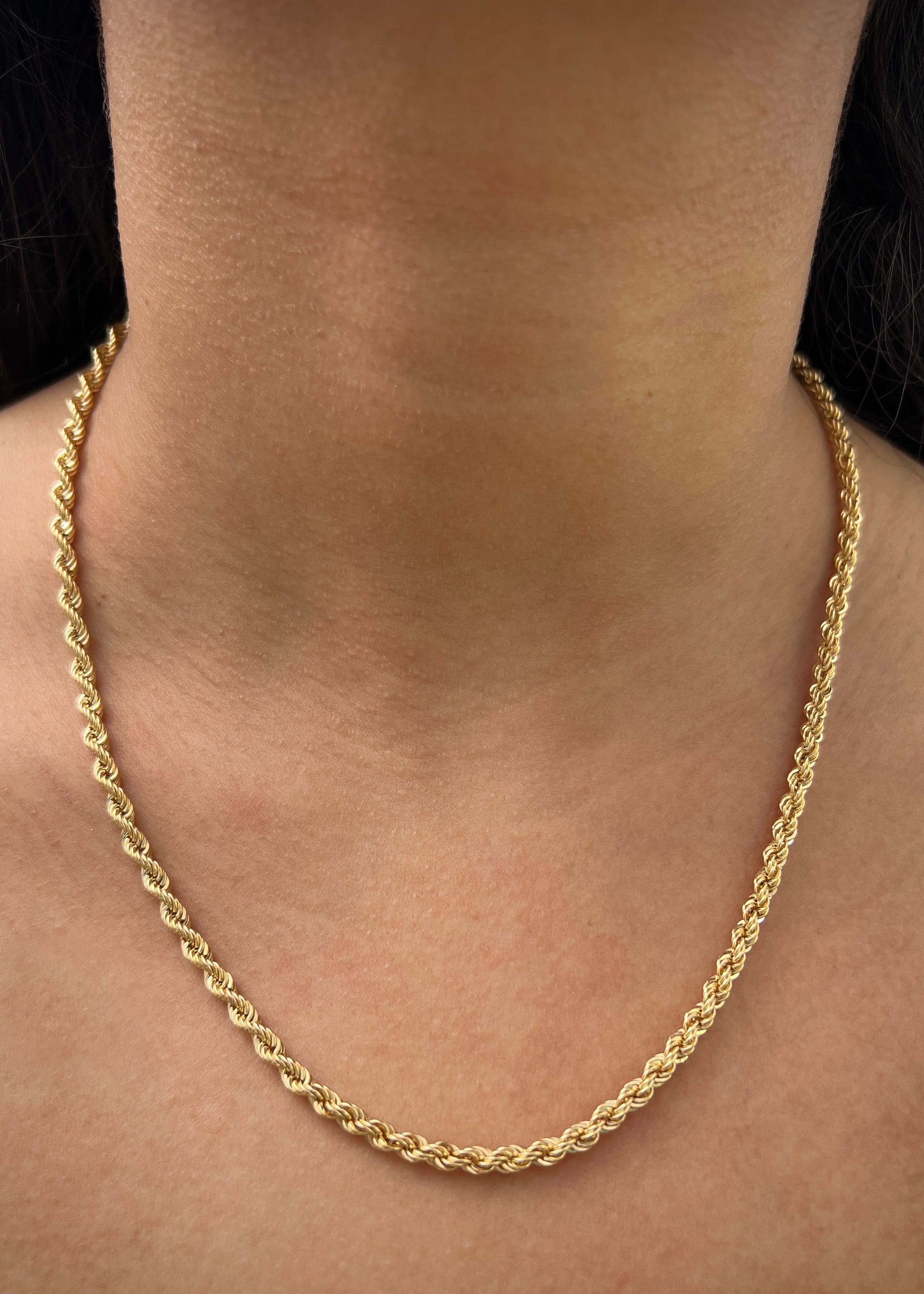 Cadena lazo 6.8gr / Largo 50cm / Oro Amarillo italy +2 B