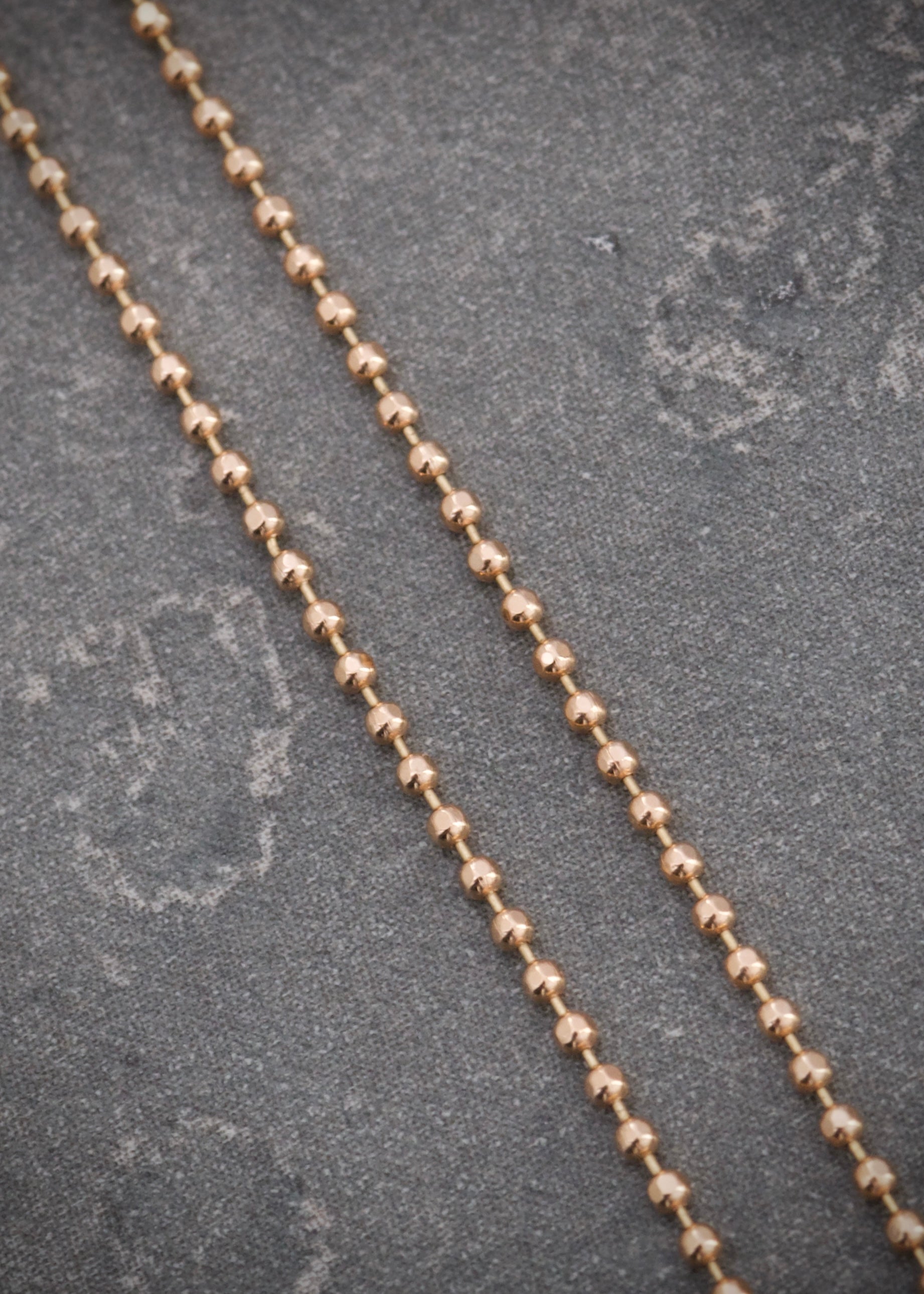 Pulso mini militar 0.9gr / Largo 17cm / Oro Rosado italy +1 M