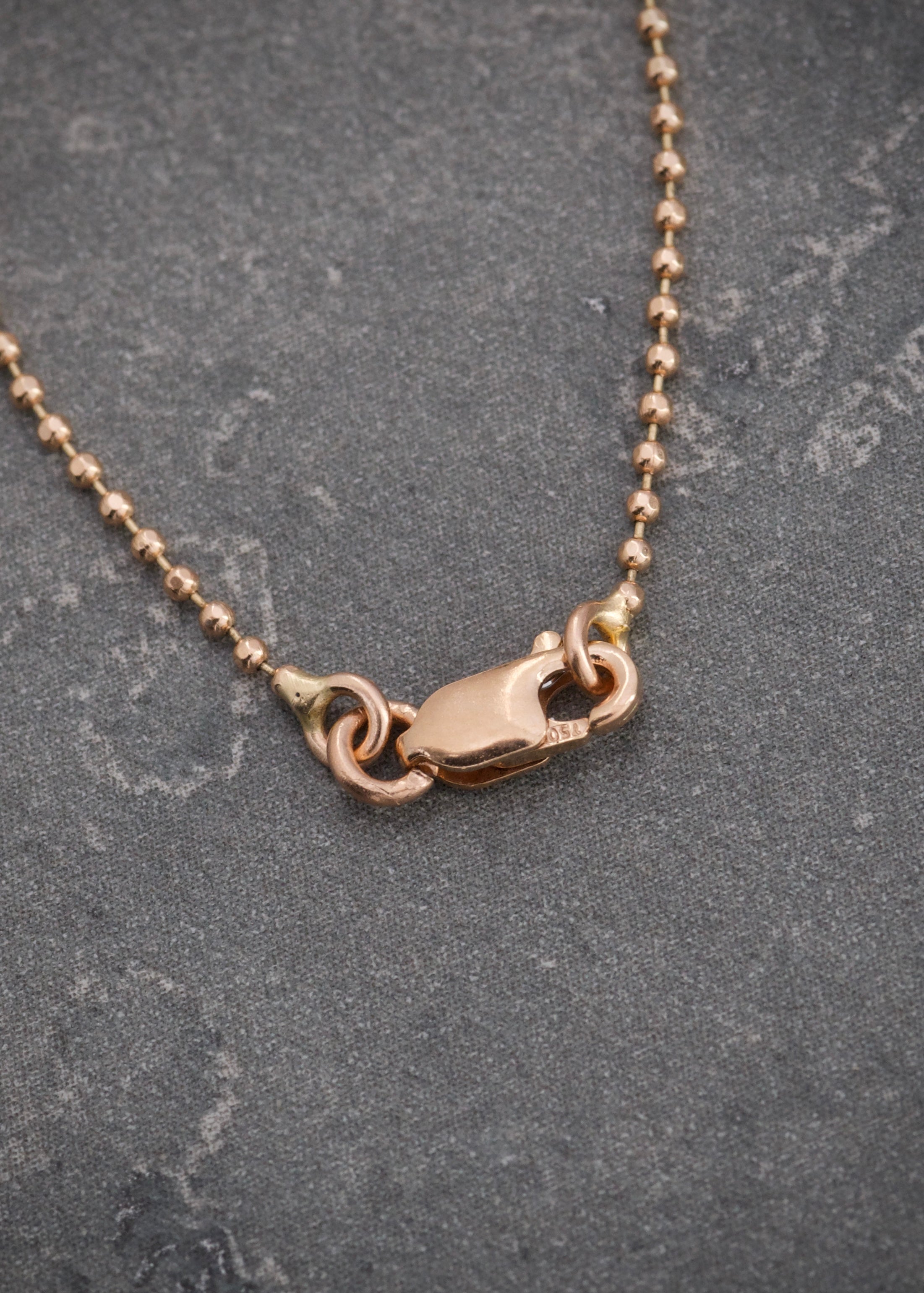 Pulso mini militar 0.9gr / Largo 17cm / Oro Rosado italy +1 M