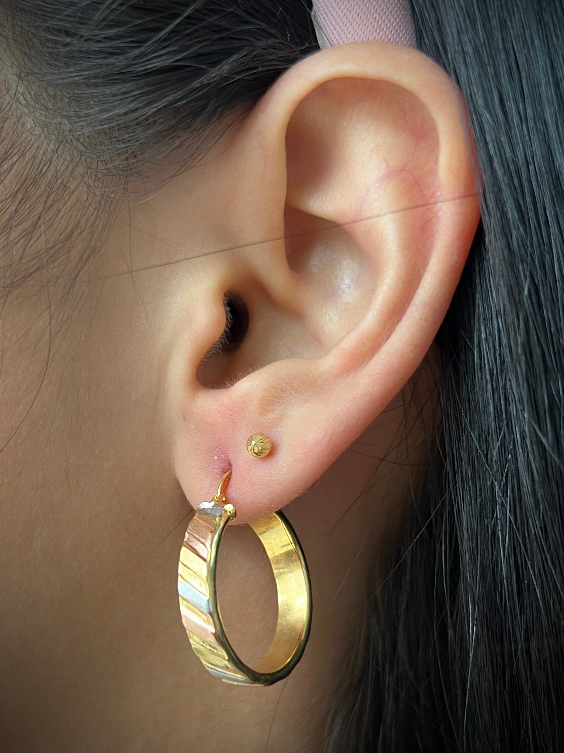 Candongas 3.65gr / Largo 2.7cm / Tres Oros italy +3 B