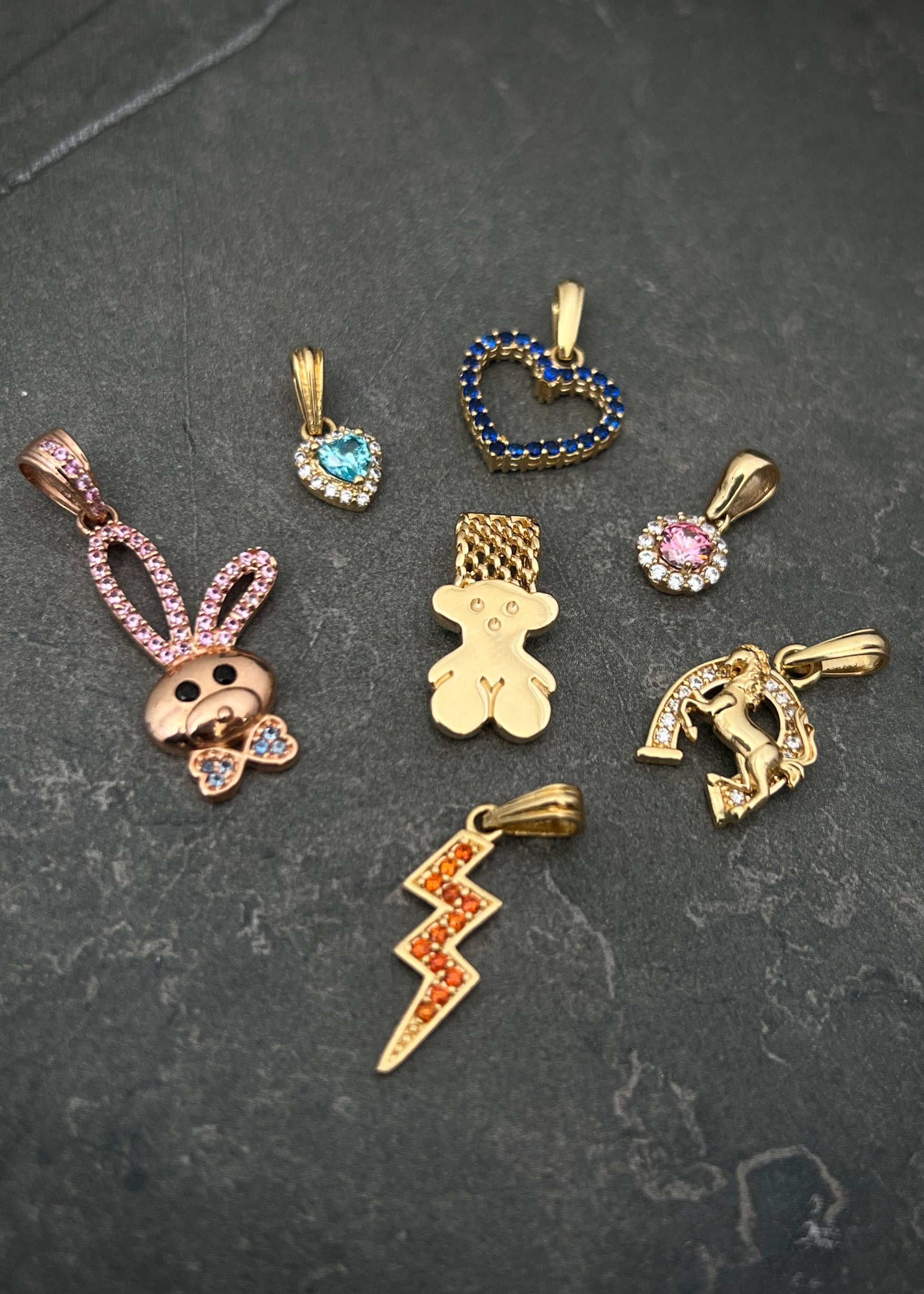 Dije oso th 1.7gr / Largo 1.3cm / Oro Amarillo Nac P