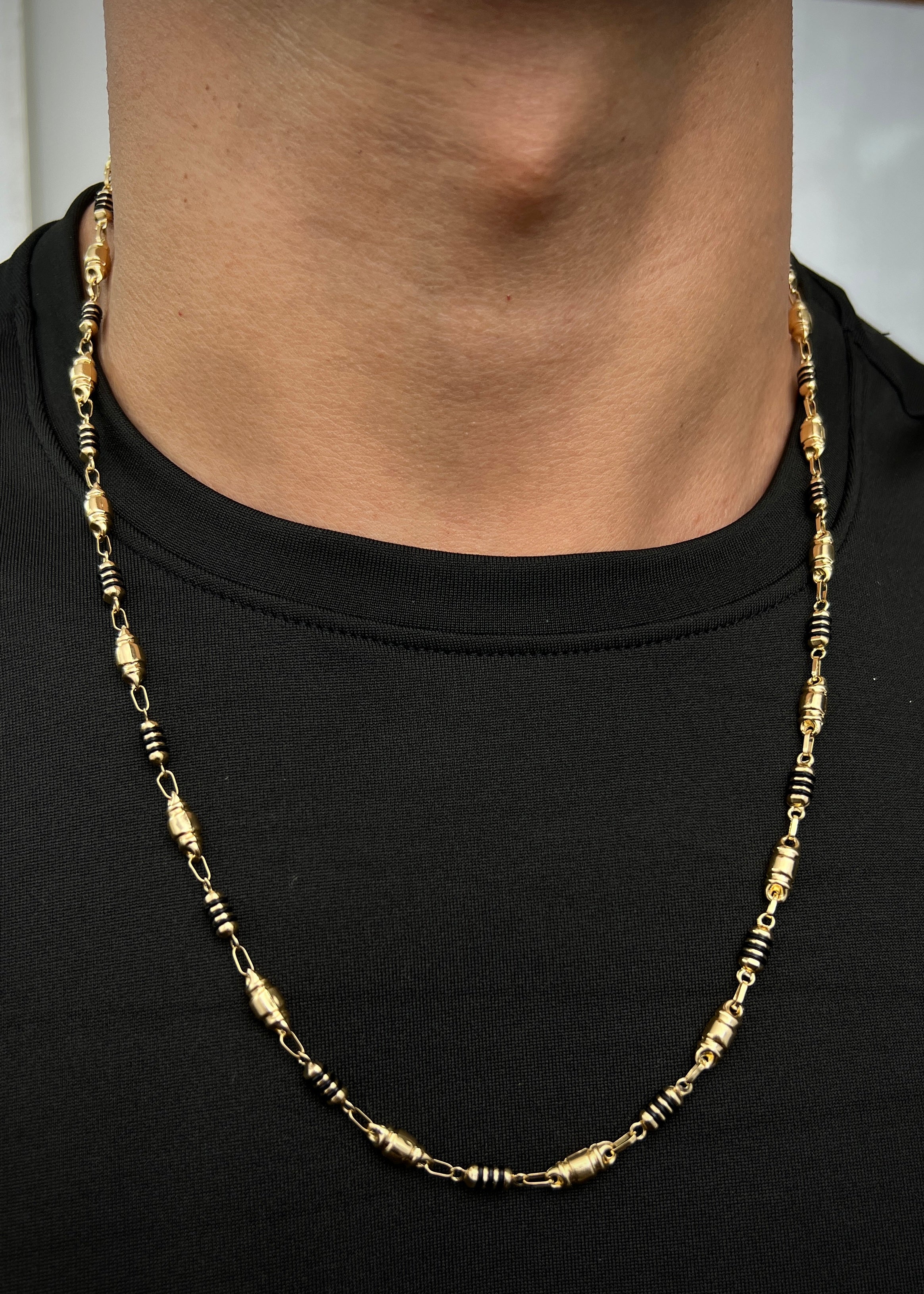 Cadena rustica 13.6gr / Largo 60cm / Oro Amarillo Nac P