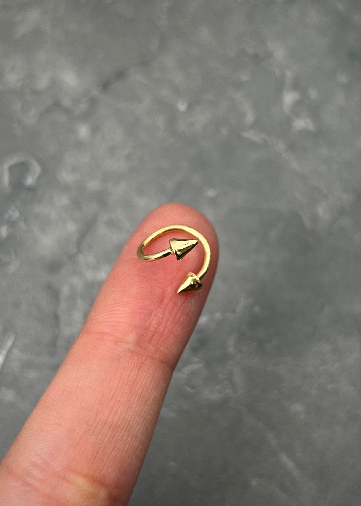 Piercing 0.7gr / Oro Amarillo (Joya)*