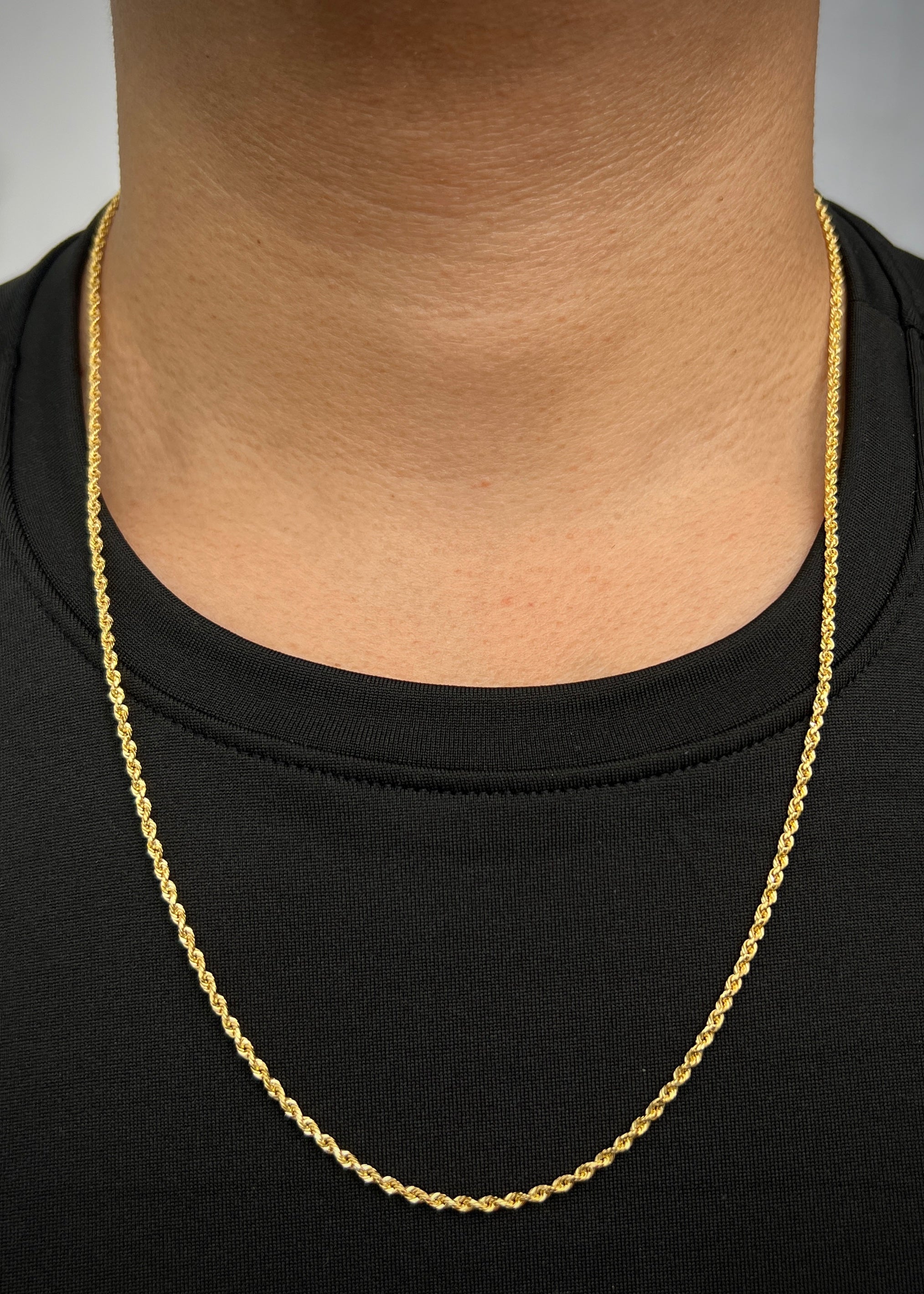 Cadena Lazo 5.3gr / Largo 60cm / Oro Amarillo italy +2 P