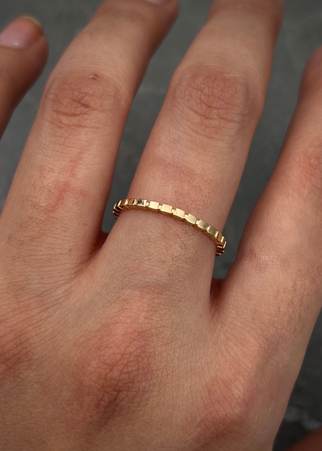 Anillo 1.6gr / TALLA 7 1/4 / Oro Amarillo Nac P