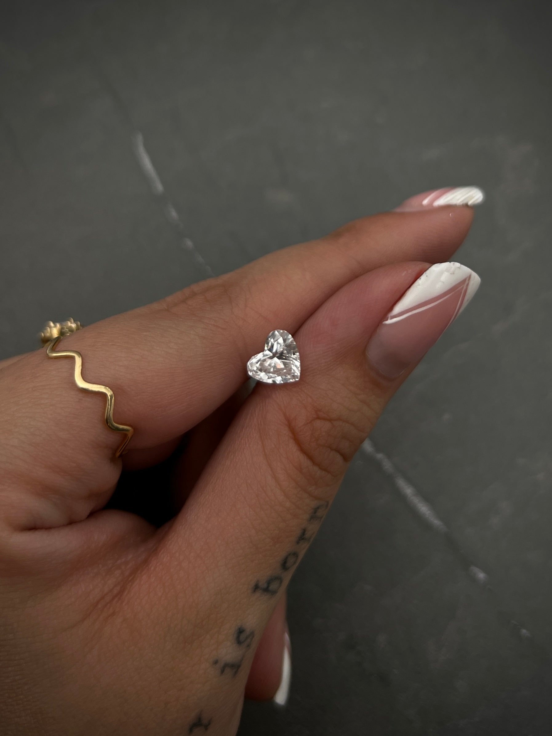 Diamante Blanco Corazon 113Pts  (Joya) B