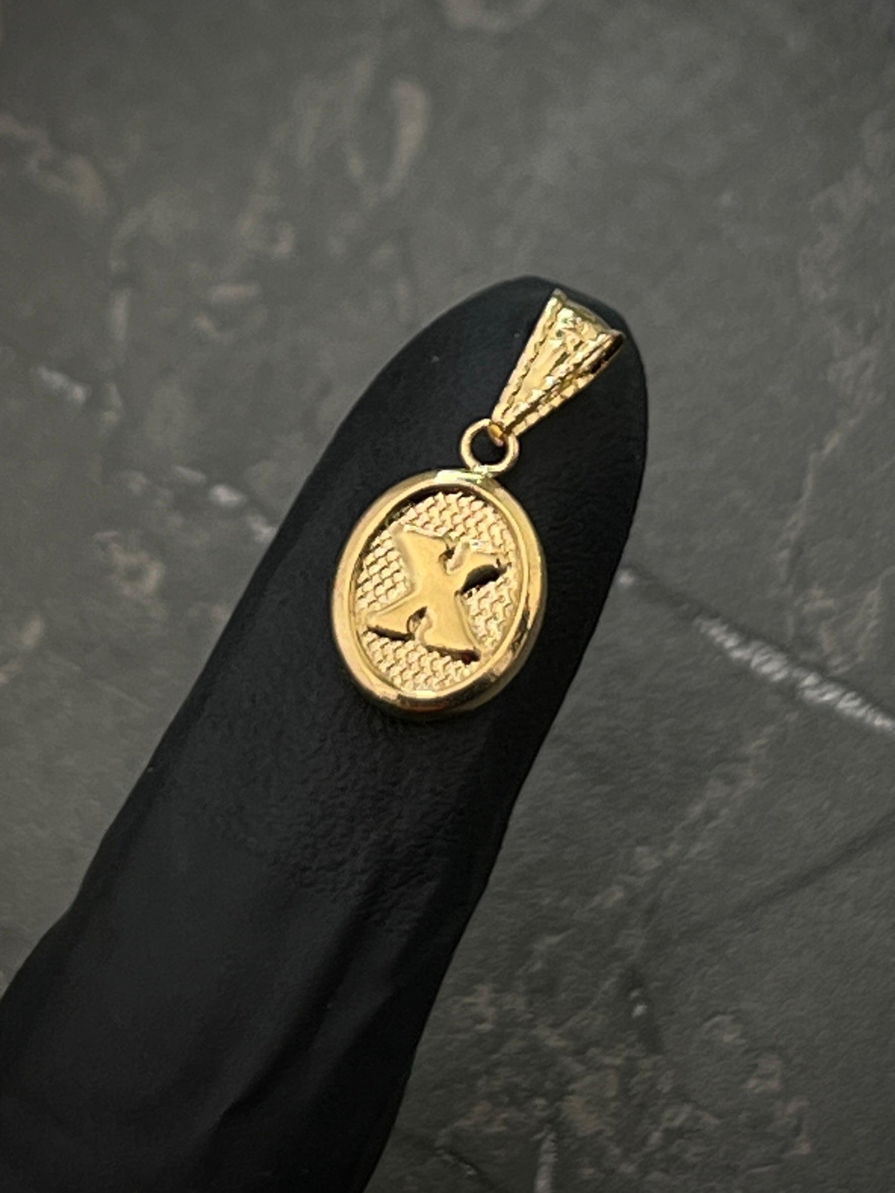 Dije De Letra X 0.5gr / Largo 2.0cm / Oro Amarillo Nac B