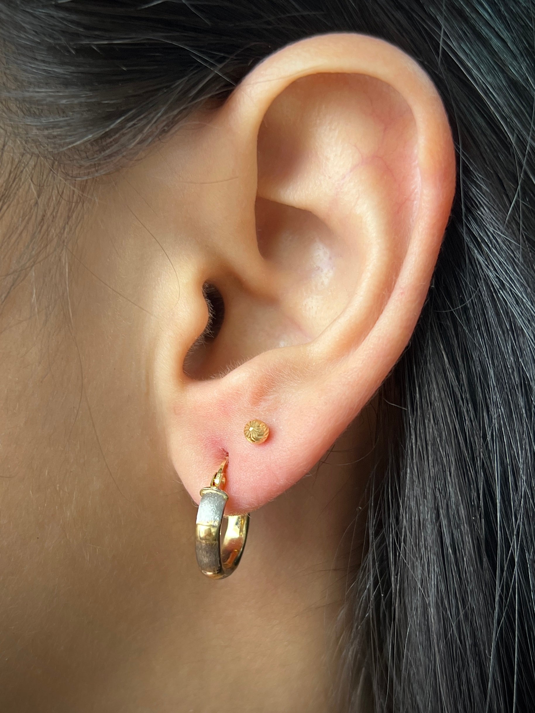 Candongas 1.6gr / Largo 1.6cm / Tres Oros italy +3 P