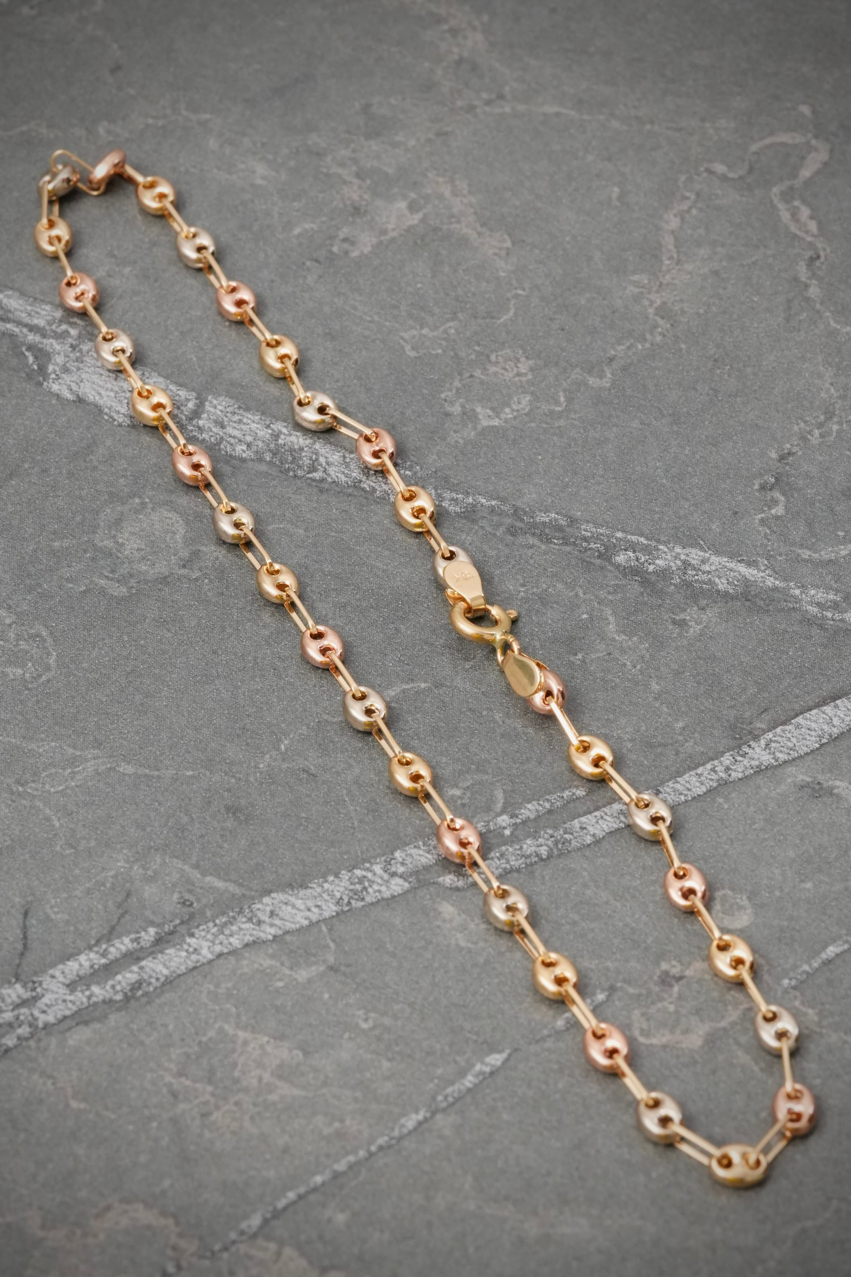 Tobillera Gc 2.55gr / 25cm / 3.3mm — Tres Oros