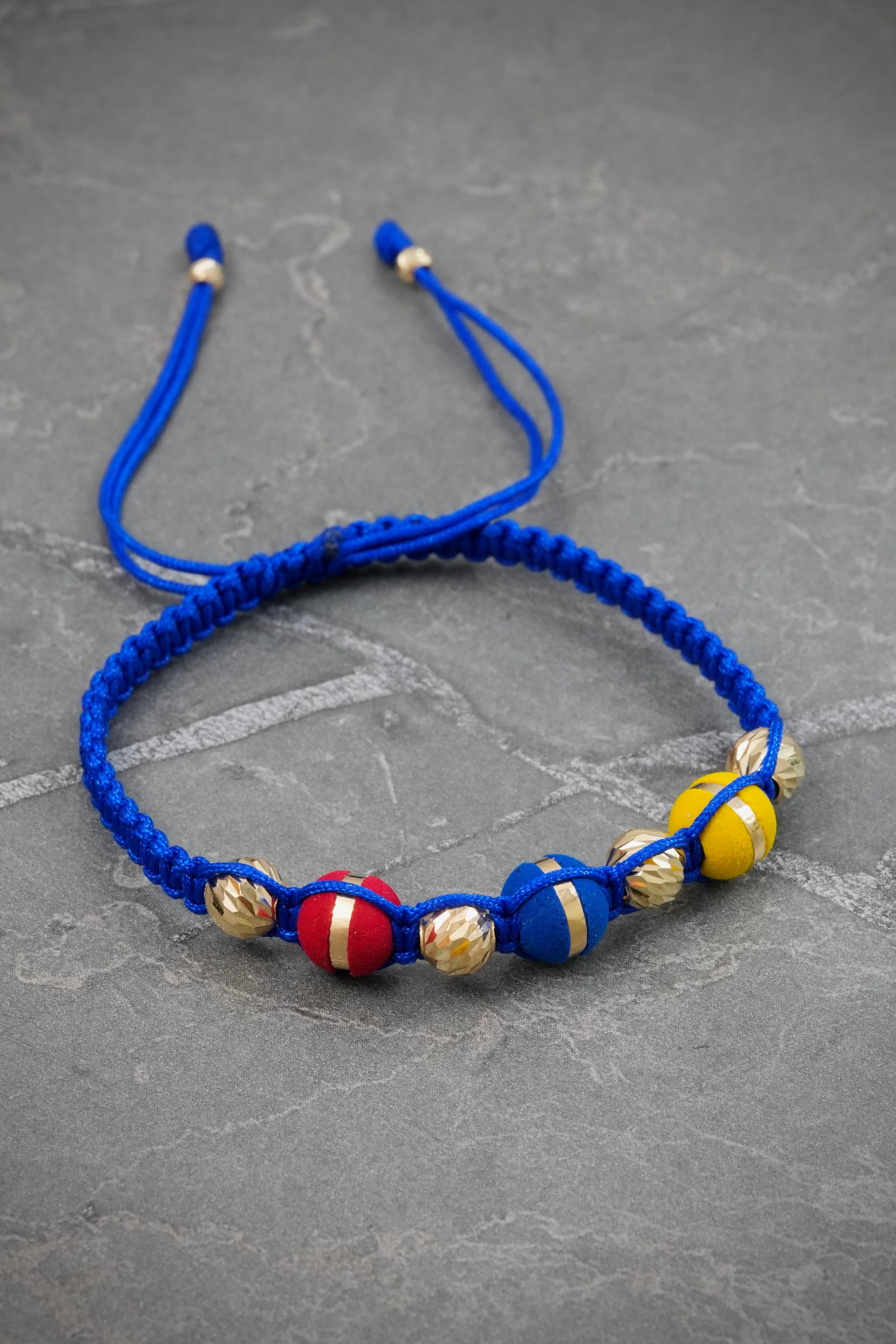 Pulsera de la Tricolor 0.85gr — Oro Amarillo
