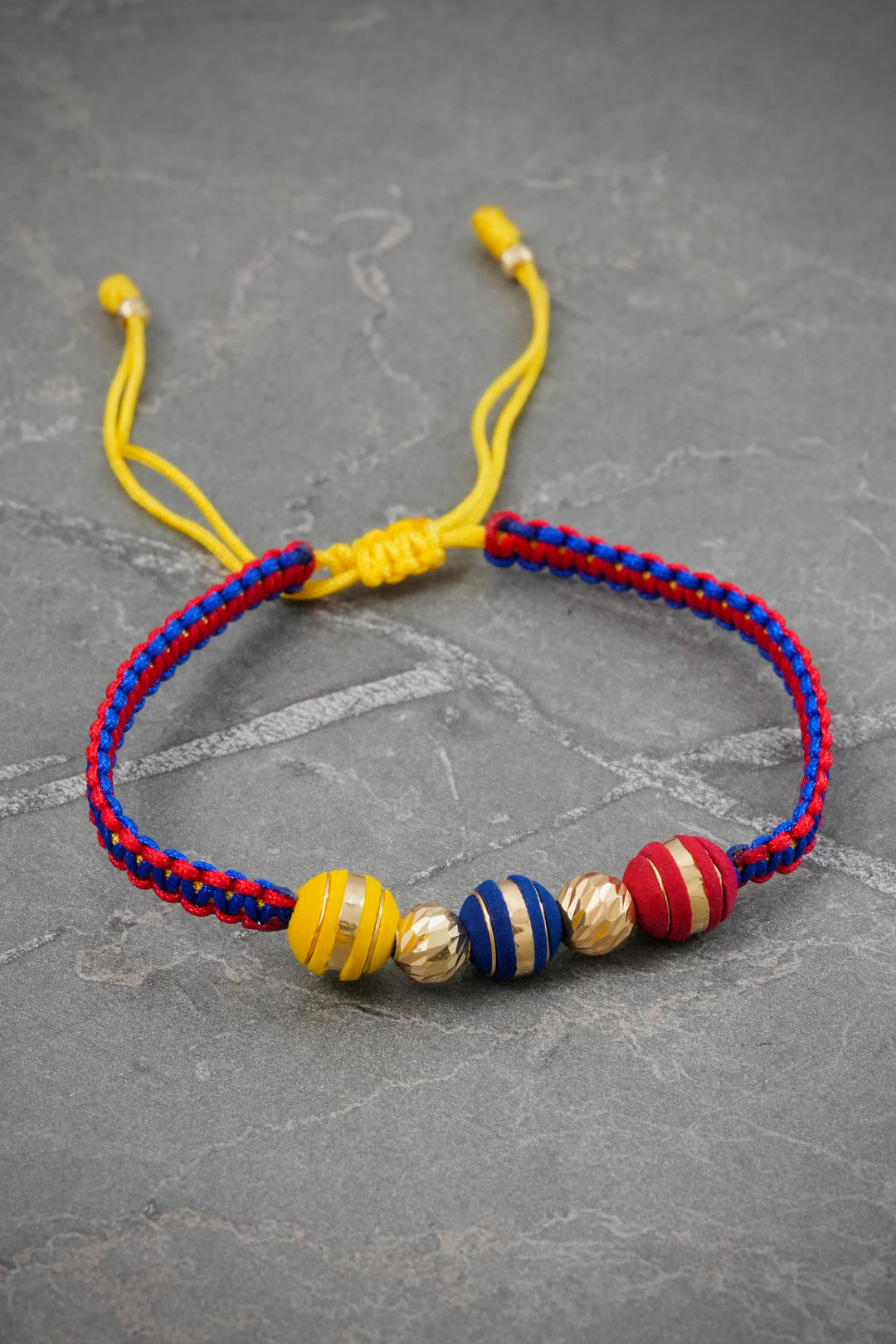Pulsera de la Tricolor 0.5gr — Oro Amarillo