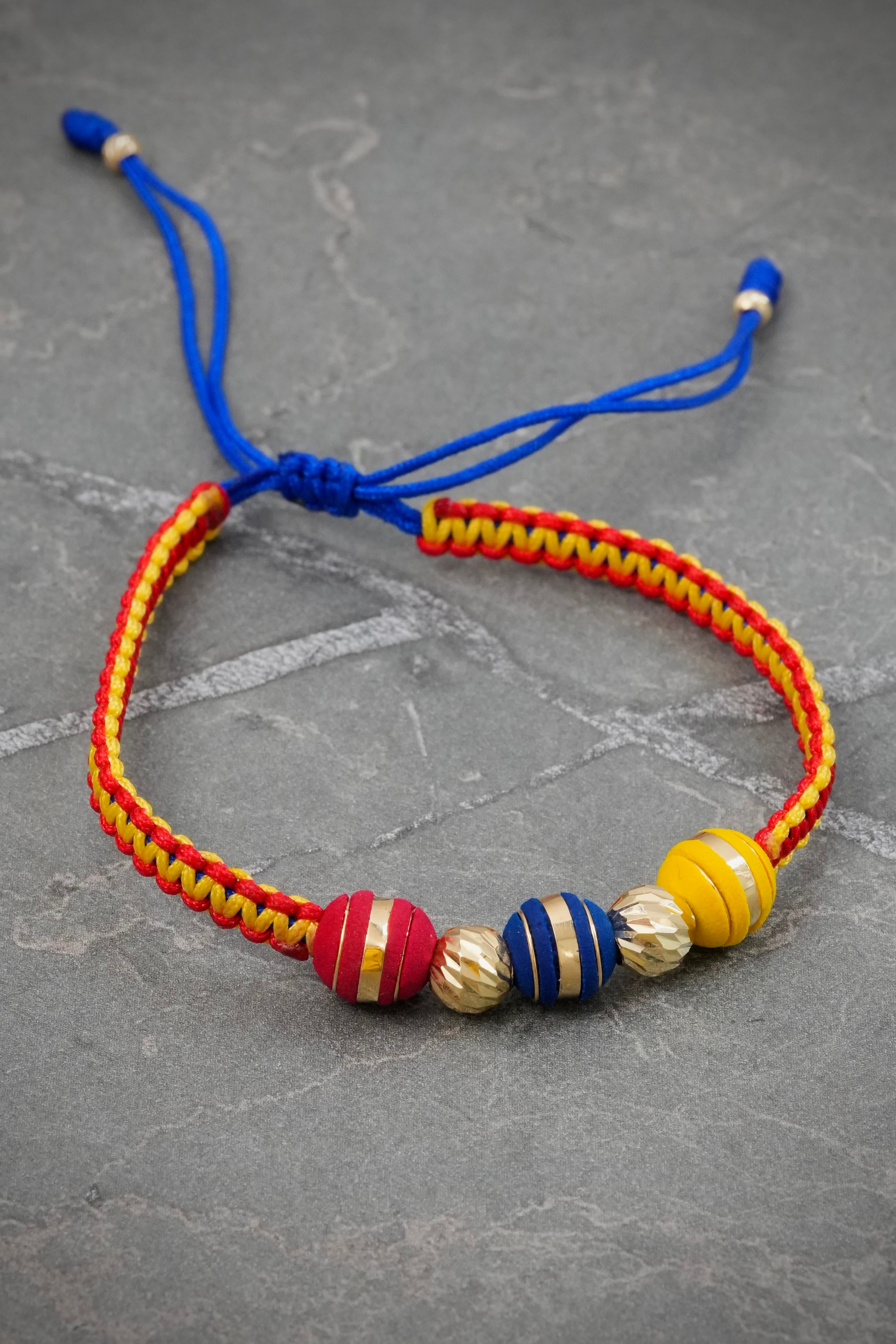 Pulsera de la Tricolor 0.5gr — Oro Amarillo