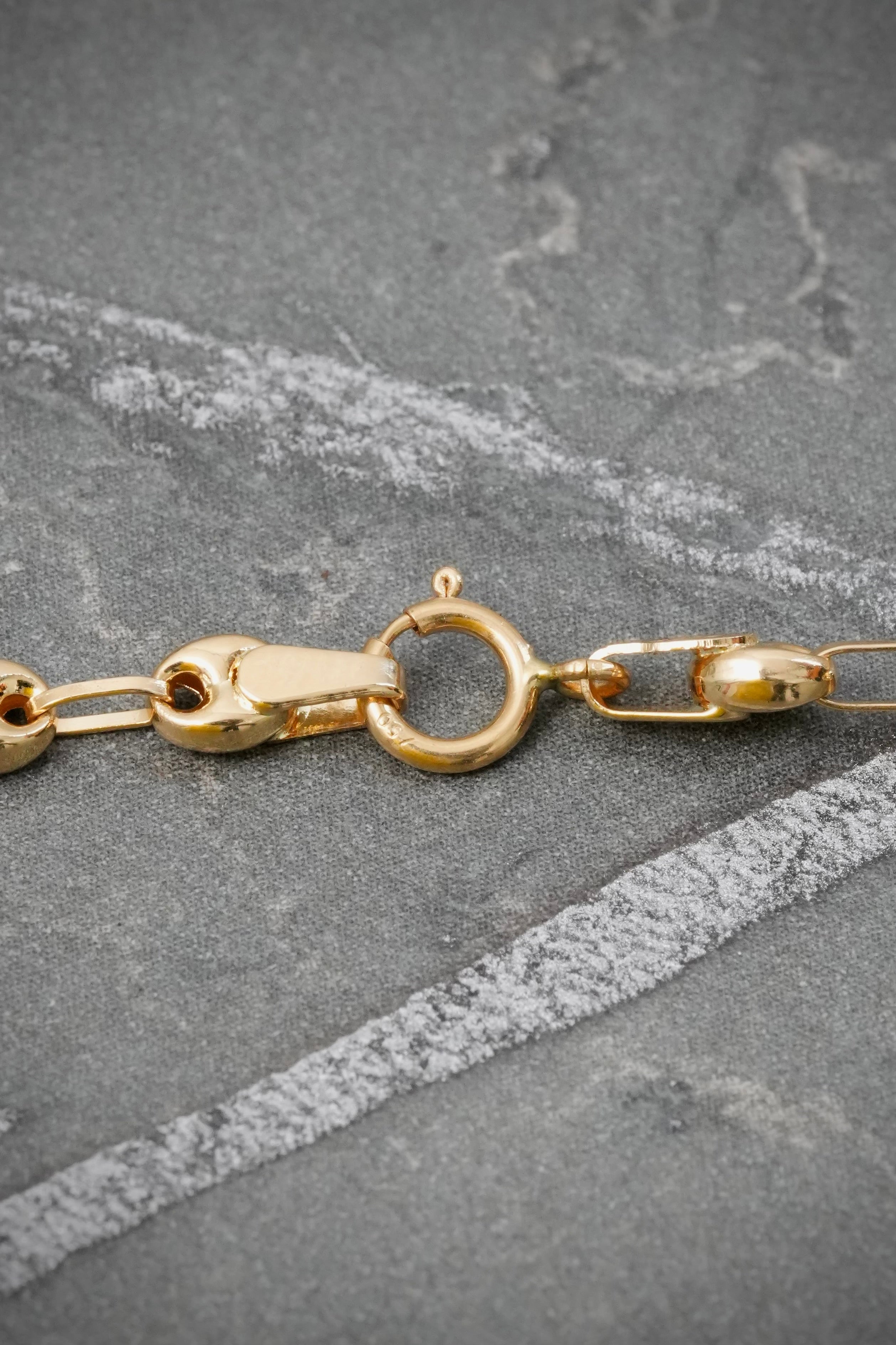 Cadena Gc 5.3gr / 50cm / 3.4mm — Oro Amarillo