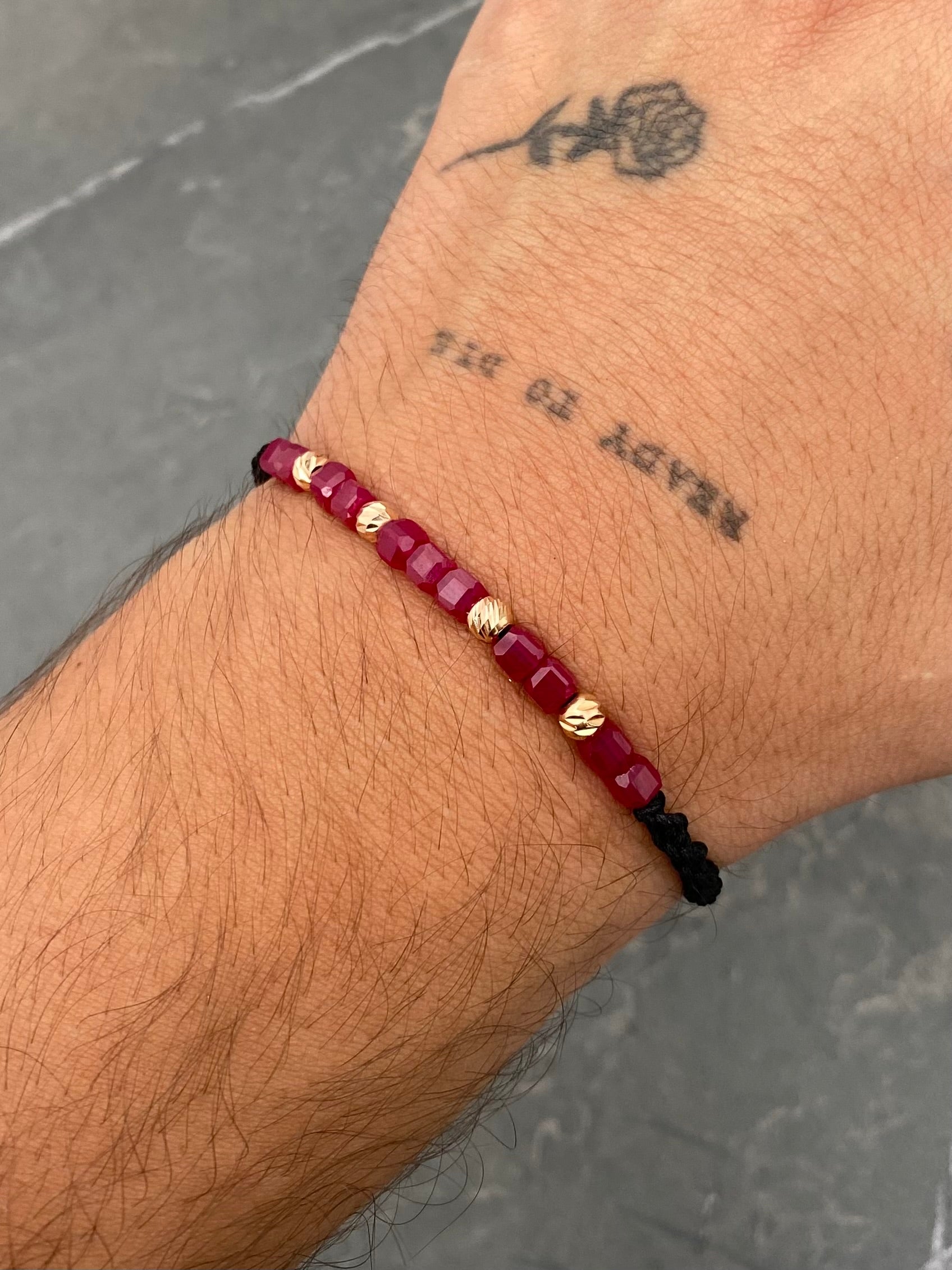 Pulsera Energetica 0.5gr — Oro Rosado