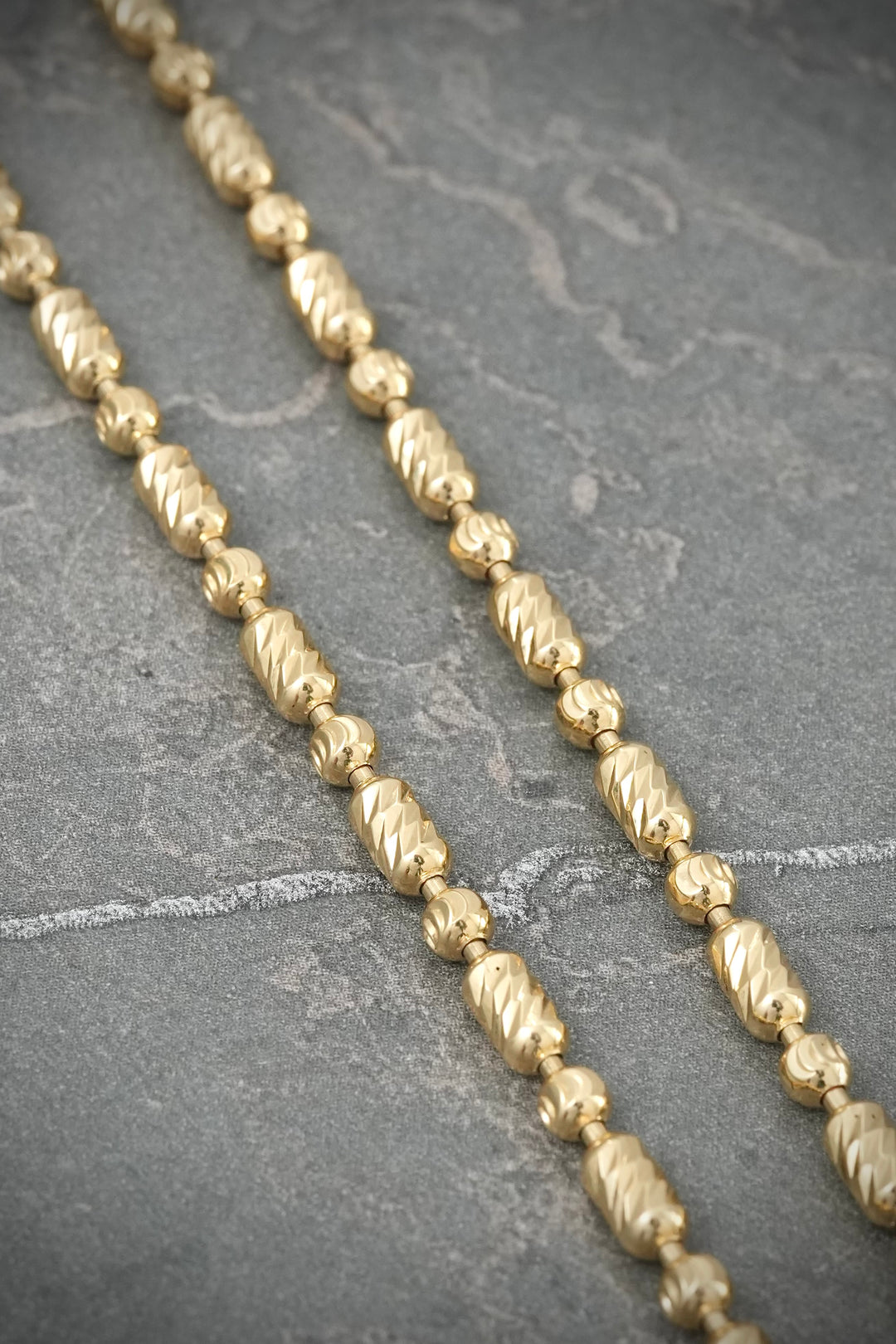 Cadena palito bolita 20.5gr / Largo 70cm — Oro Amarillo