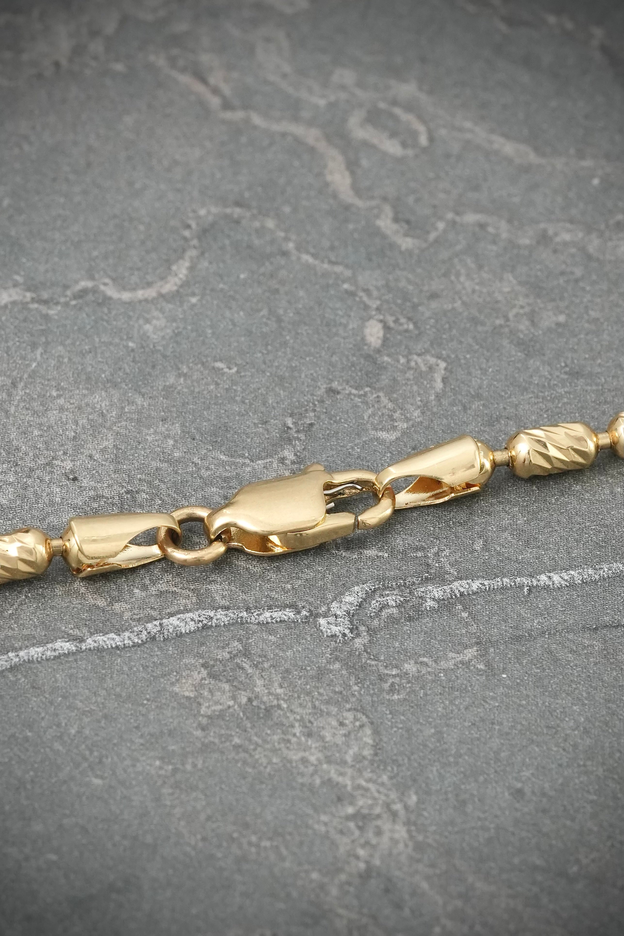 Cadena palito bolita 18gr / Largo 60cm / Oro Amarillo (Joya) B