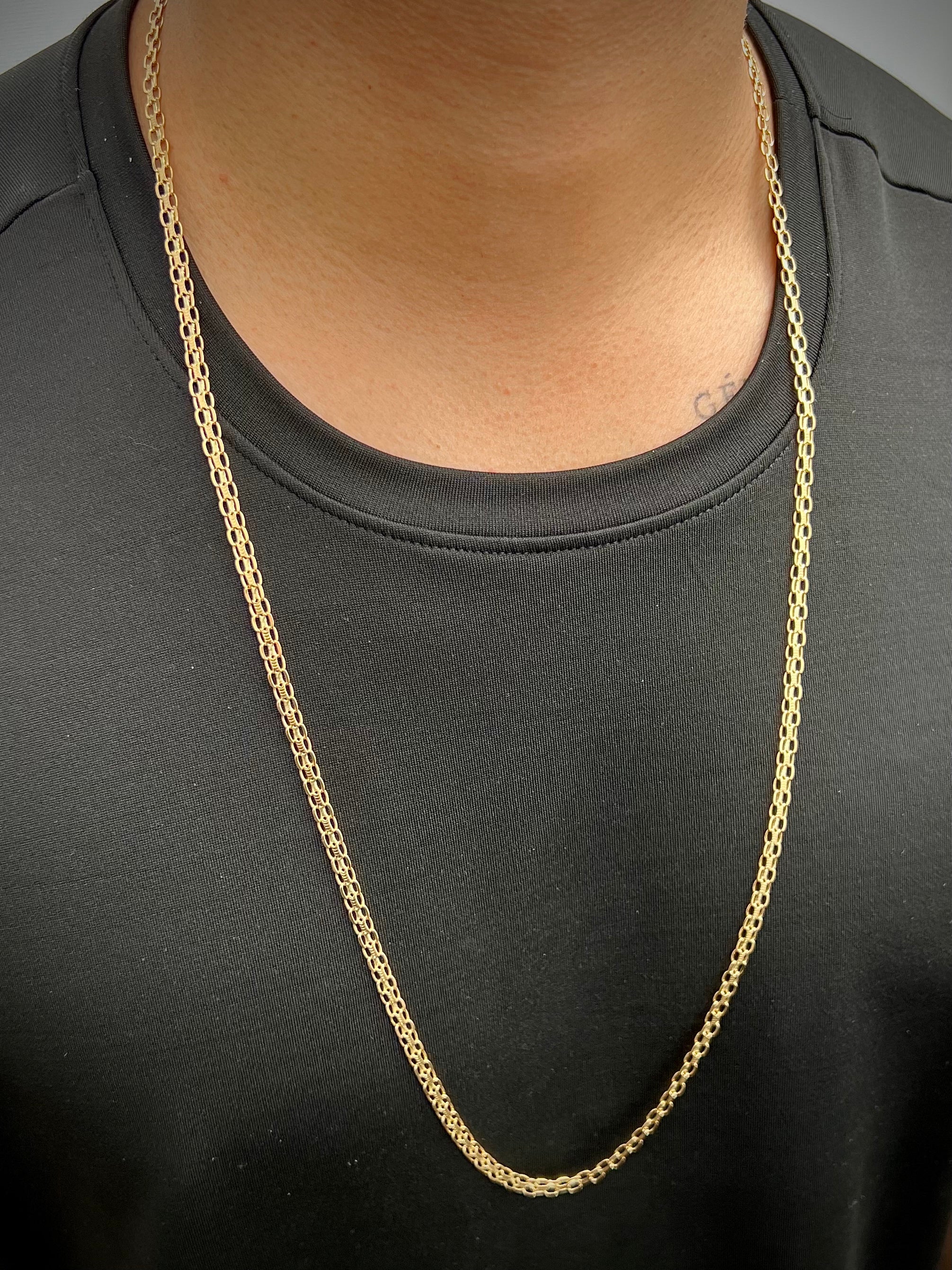 Cadena china 18.9gr / Largo 80cm — Oro Amarillo