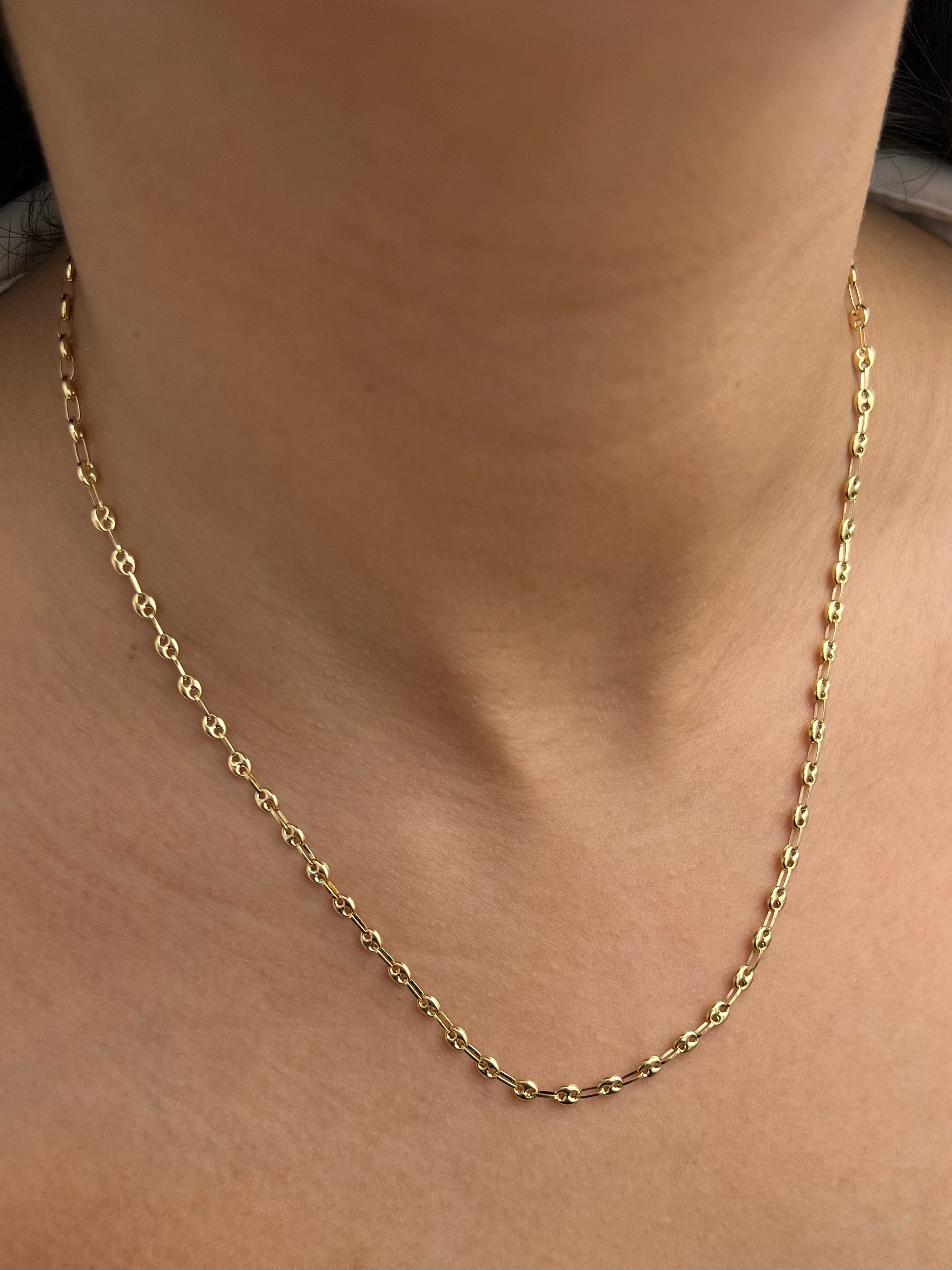 Cadena gc 6.35gr / Largo 45cm / Oro Amarillo Nac B