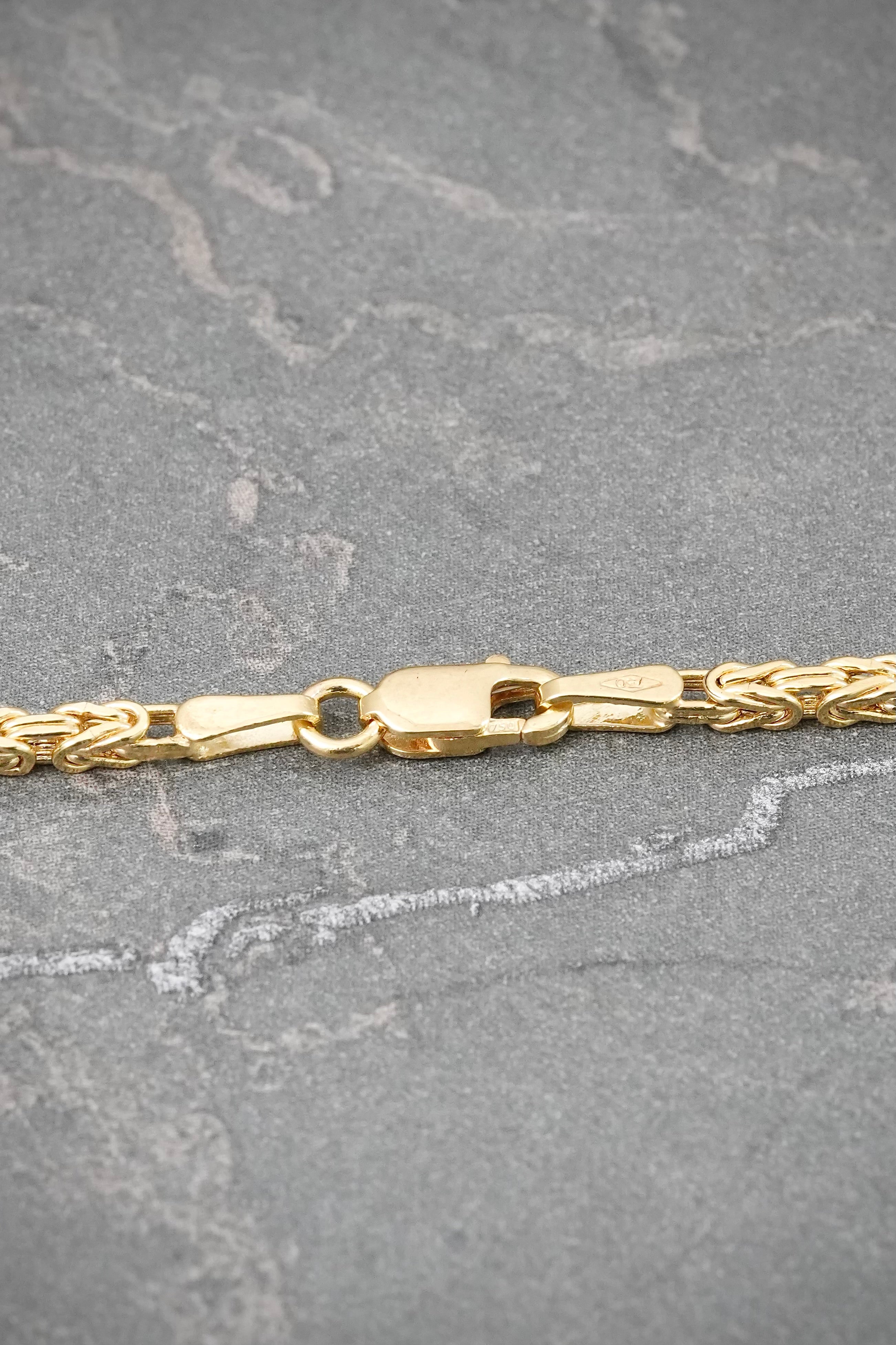 Cadena Punto Puerano 11.45gr / 60cm / 2mm — Oro Amarillo