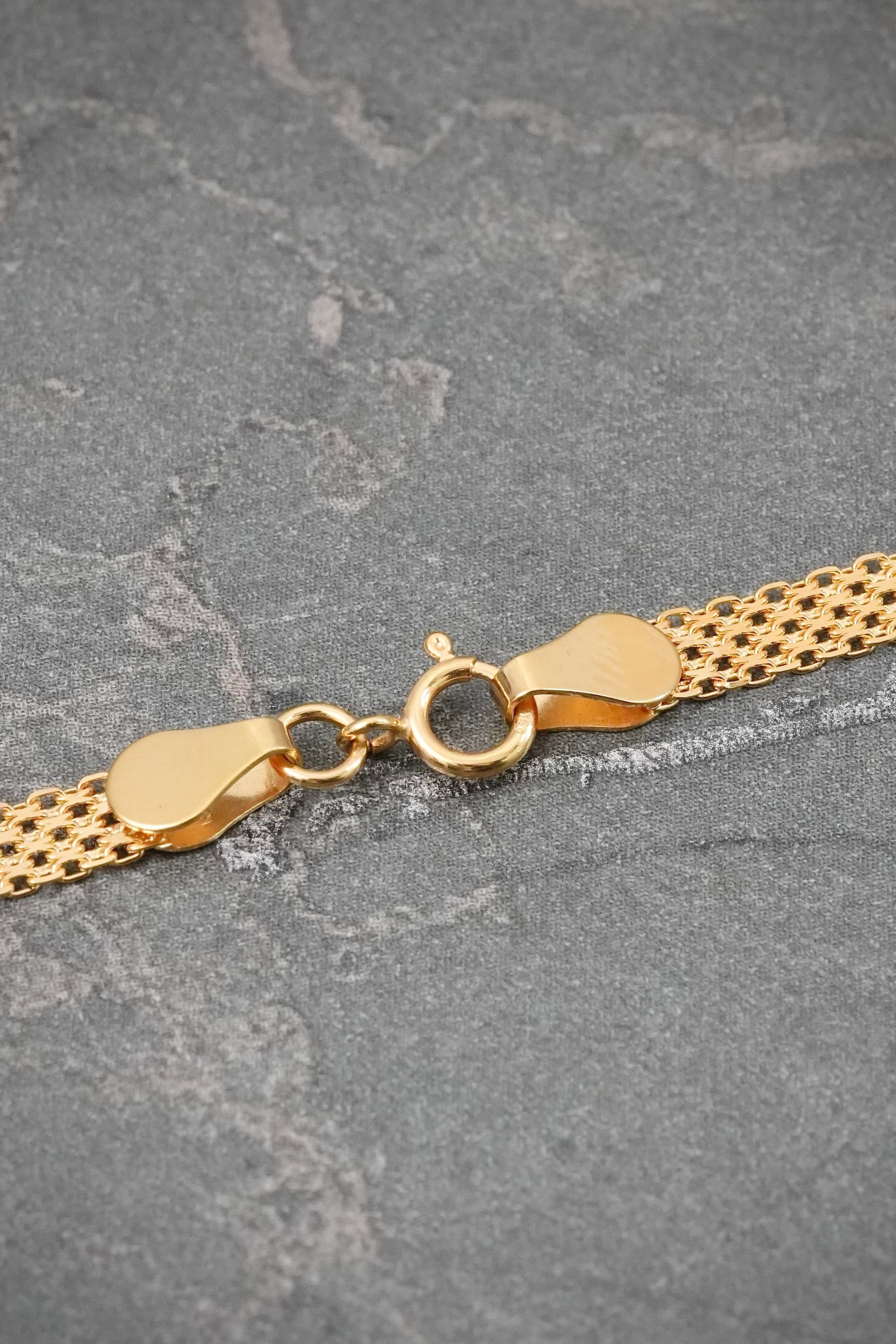 Cadena China 5.35gr / 45cm / 3.7mm — Oro Amarillo