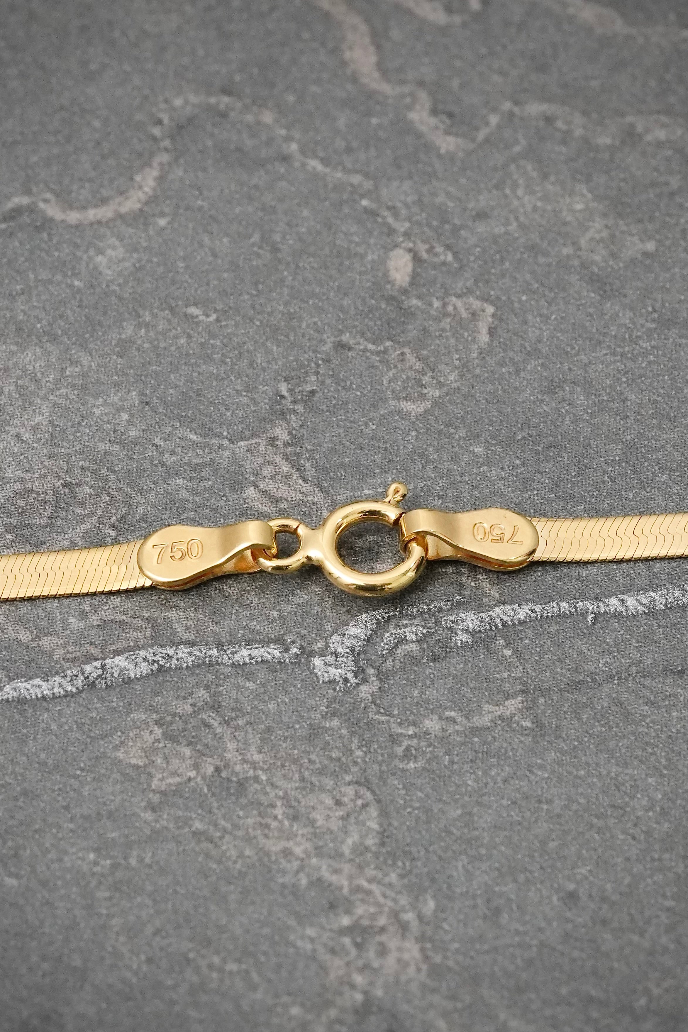 Cadena Espejo 5gr / 45cm / 2.5mm — Oro Amarillo