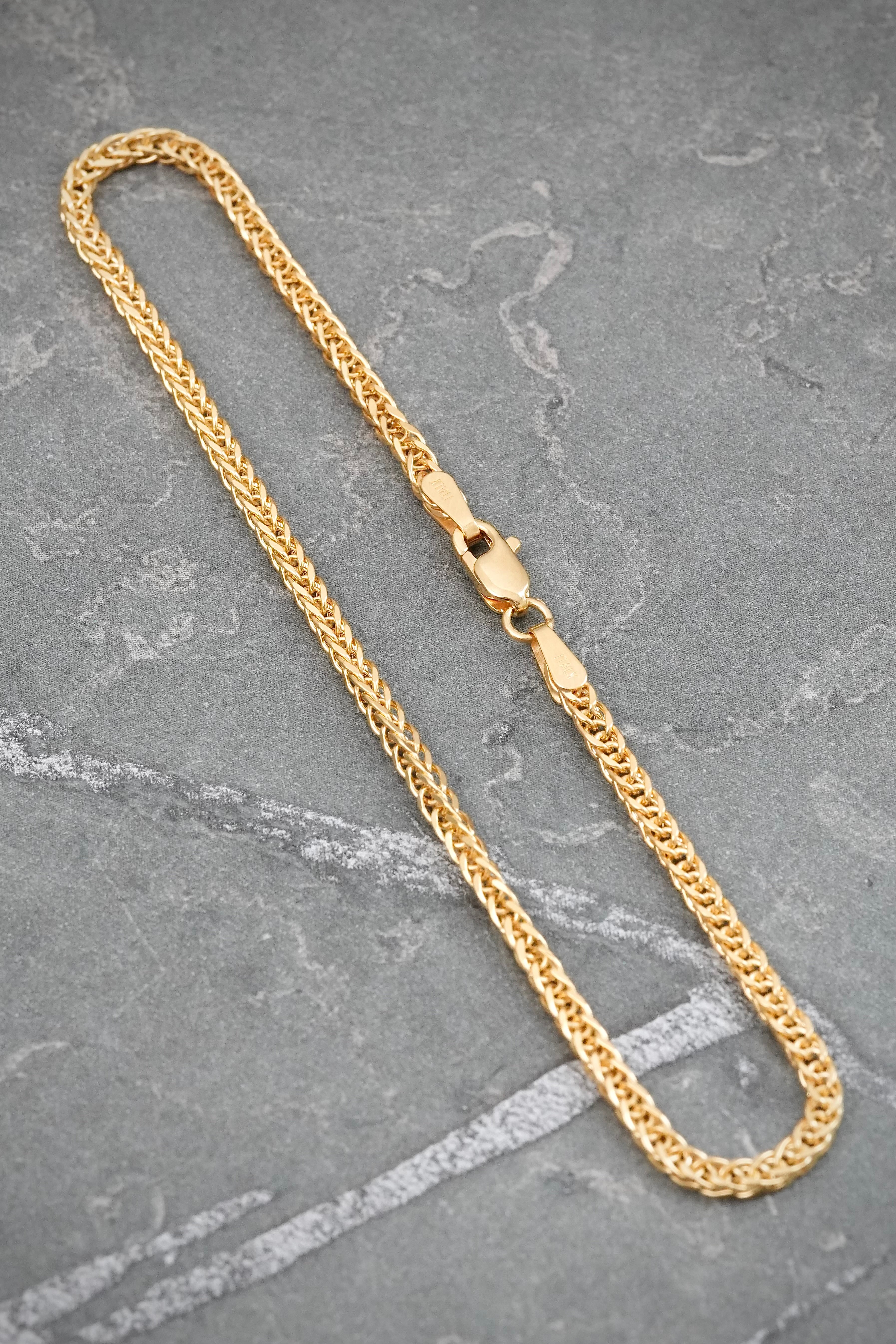 Pulso Franco 1.85gr / 19cm / 1.6mm — Oro Amarillo