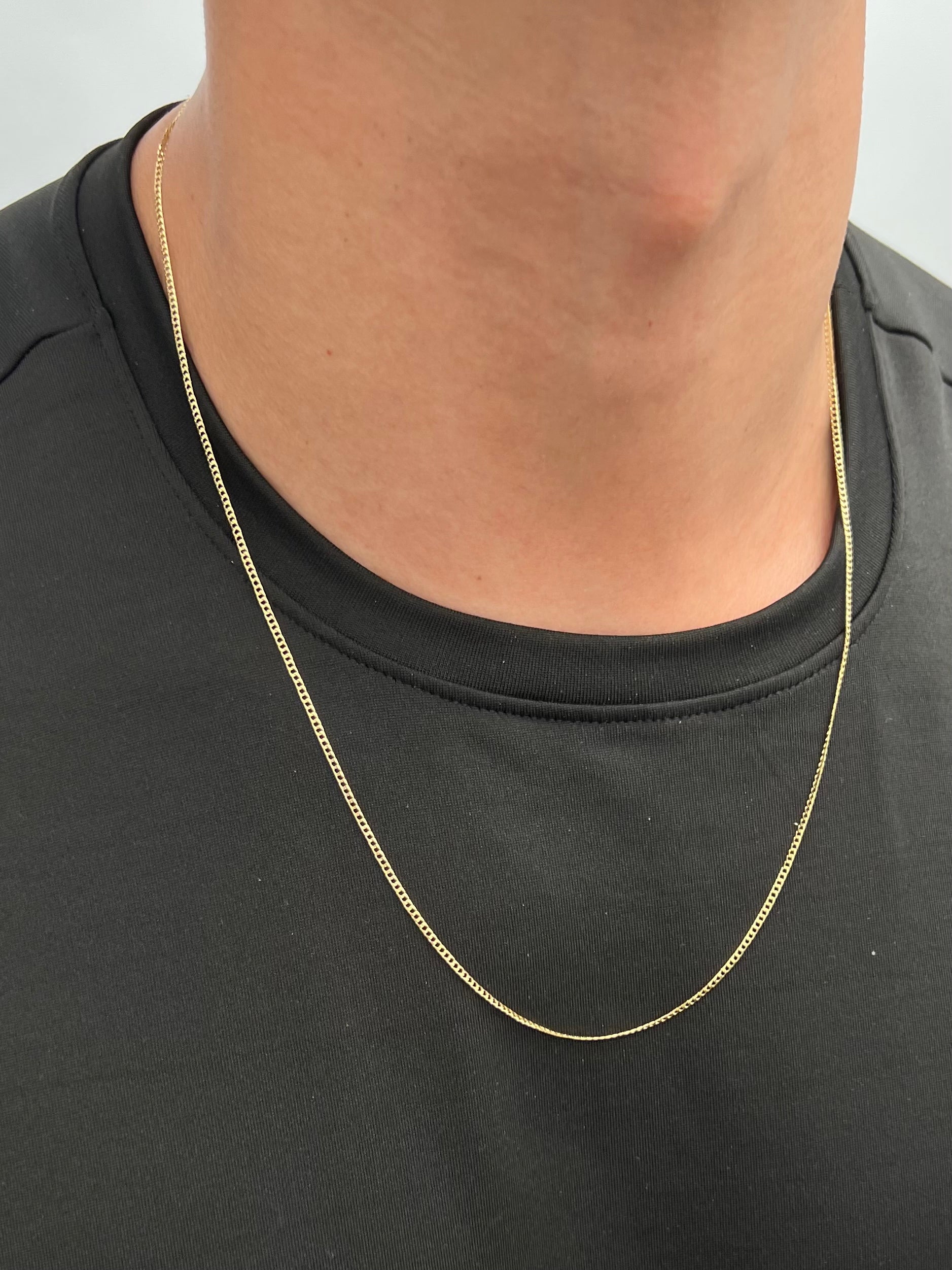 Cadena pancer 3.25gr / Largo 60cm / Oro Amarillo italy cte M