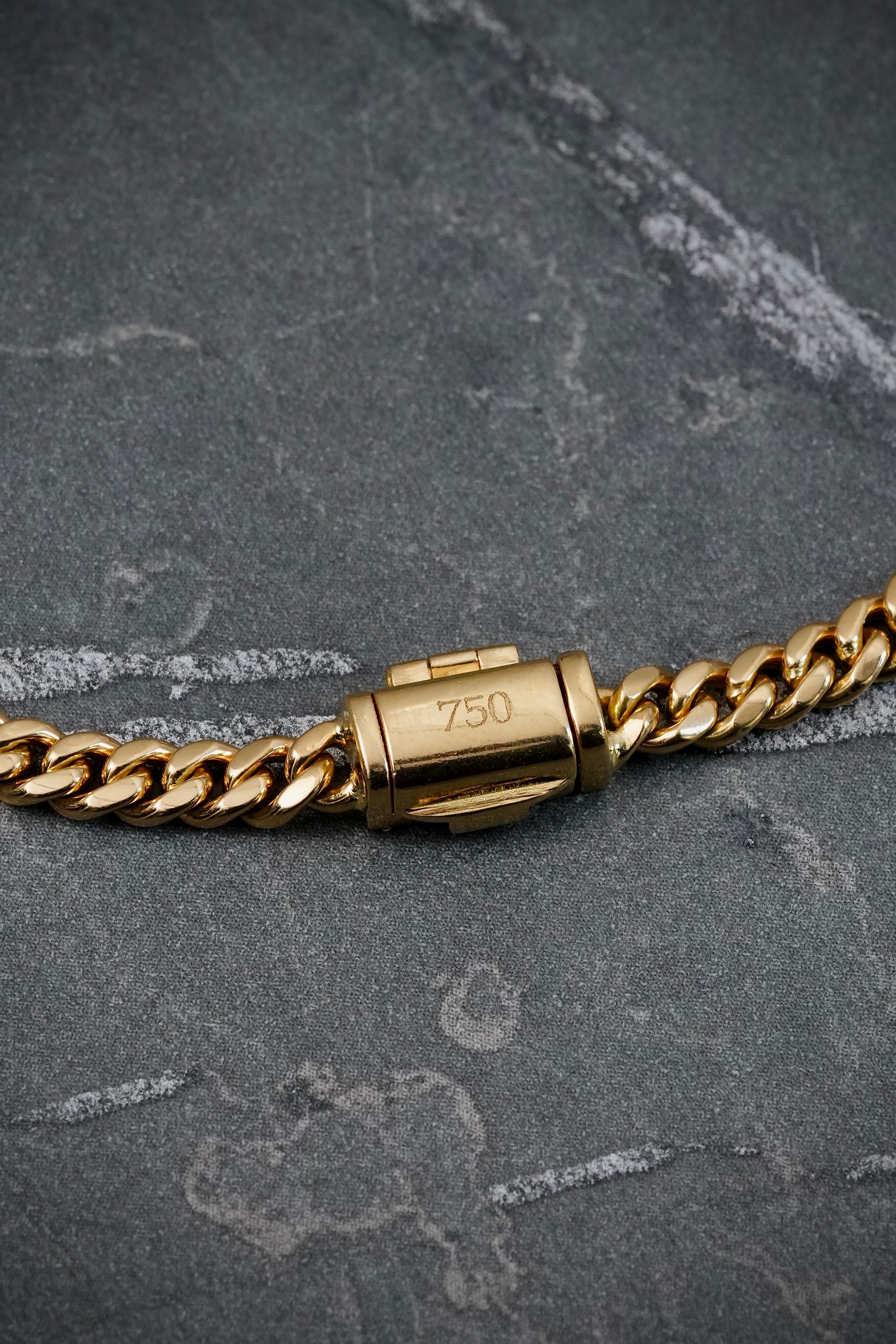 Cadena cubana 28.3gr / Largo 50cm / Oro Amarillo Nac M