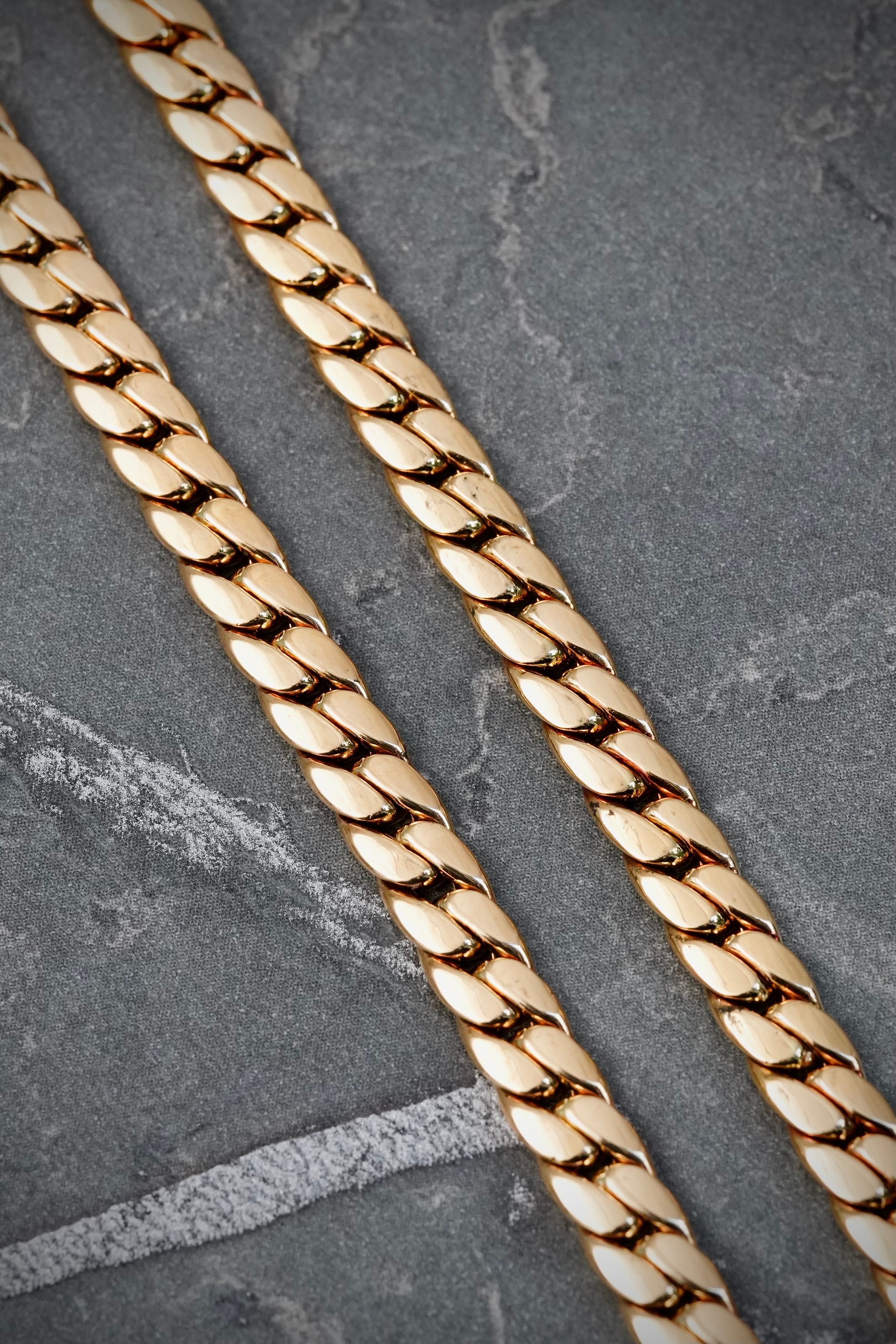 Cadena serpiente 18.6gr / Largo 60cm / Oro Amarillo italy +3 M