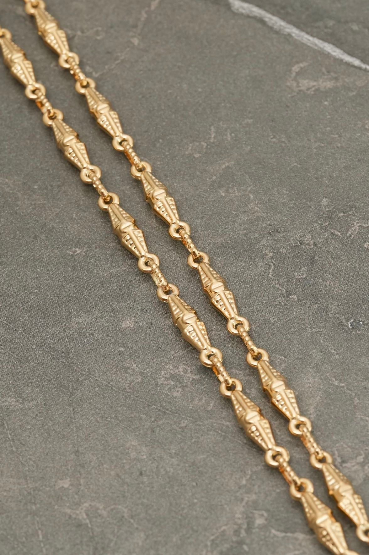 Cadena rustica 10.65gr / Largo 60cm / Oro Amarillo Nac M