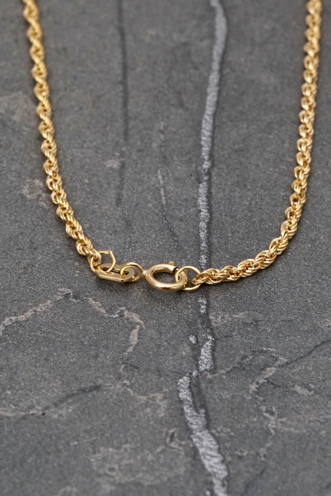 Cadena lazo 2.35gr / Largo 60cm / Oro Amarillo italy +2 M