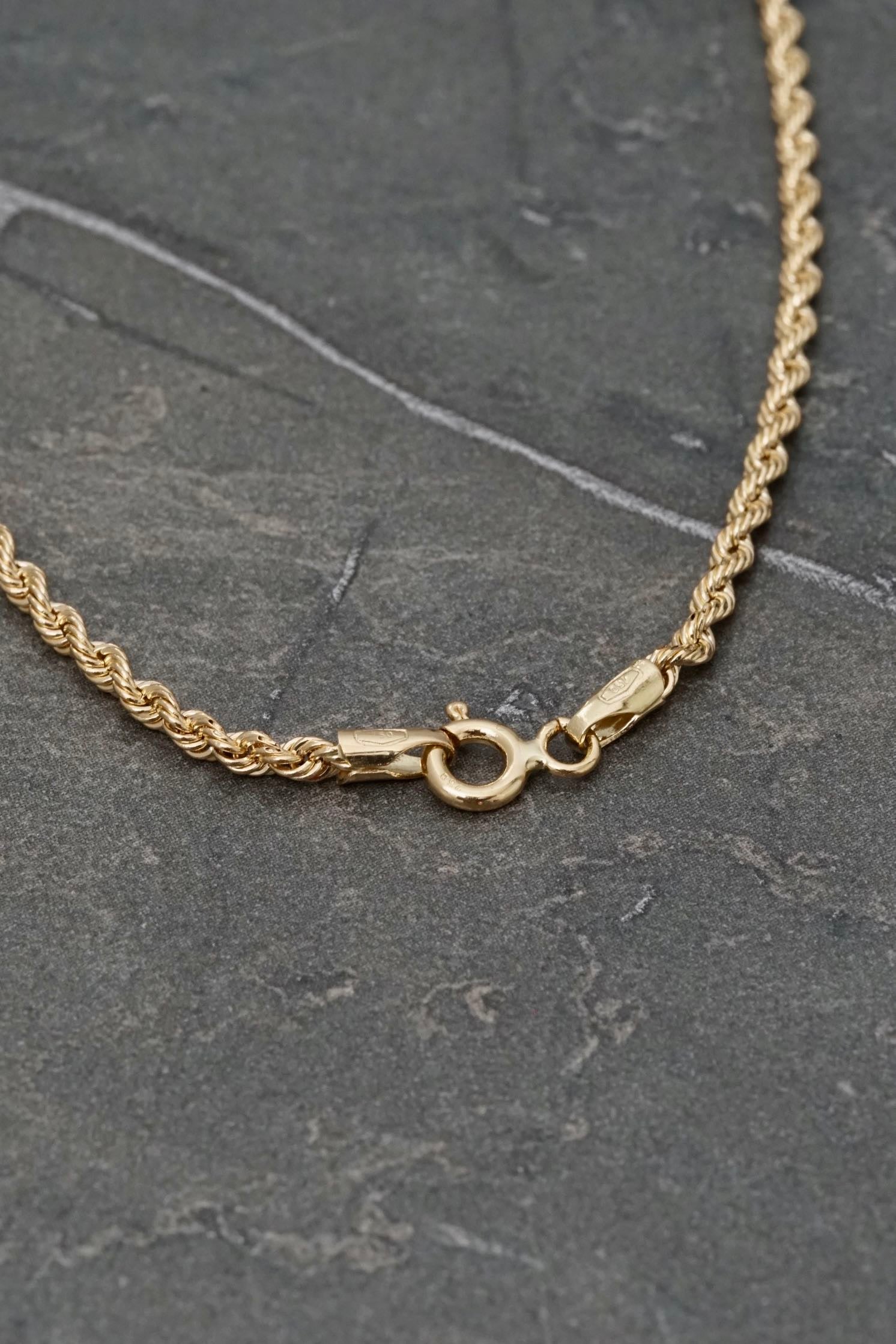 Cadena lazo 2.7gr / Largo 50cm / Oro Amarillo italy +2 M