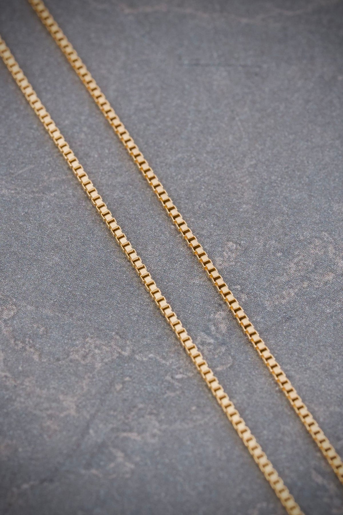 Cadena Veneciana 1.85gr / 40cm / 1mm — Oro Amarillo