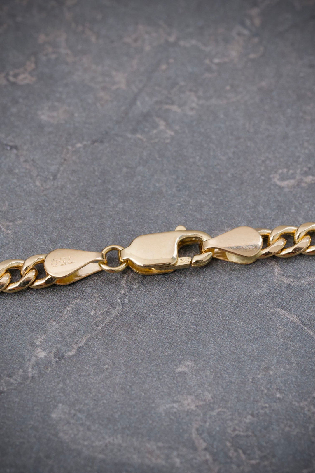 Cadena Cubana 9.8gr / 60cm / 3.6mm — Oro Amarillo
