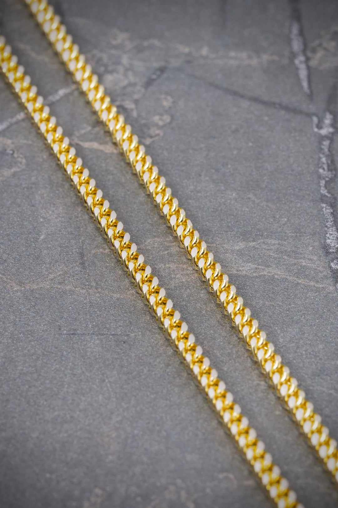 Cadena Franco 16.1gr / 60cm / 2.1mm — Oro Amarillo