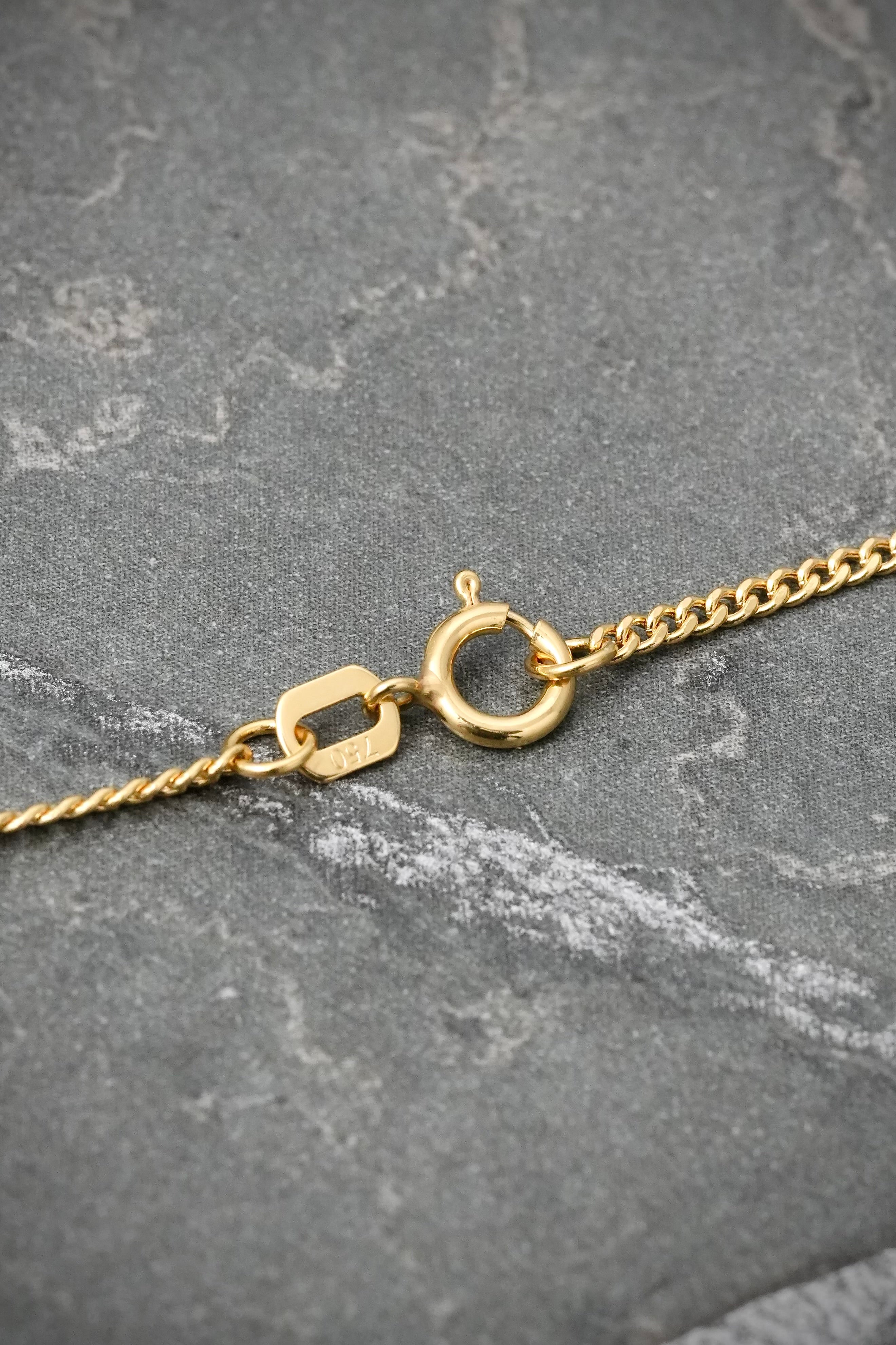 Cadena Cubana 1.75gr / 50cm / 1.4mm — Oro Amarillo