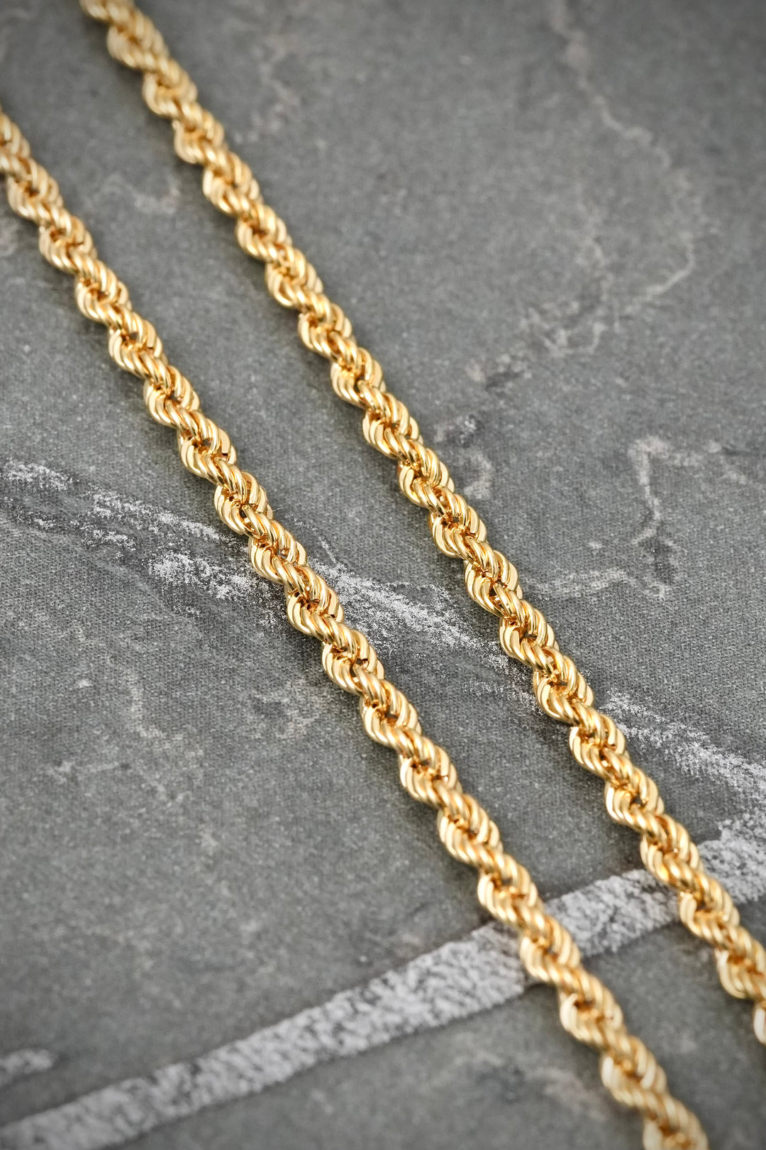 Cadena Lazo 5.3gr / 60cm / 2.7mm — Oro Amarillo