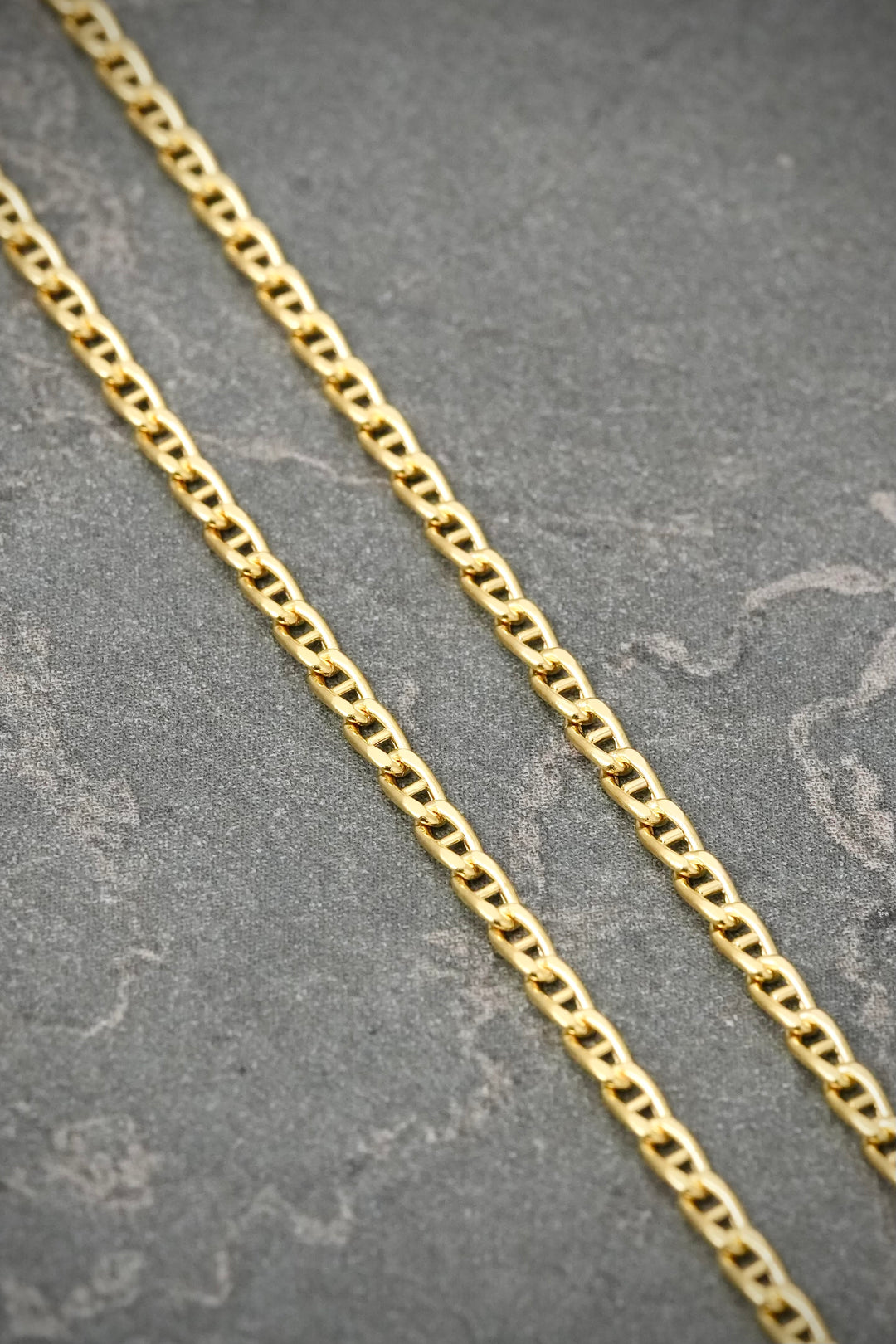 Cadena Escalera 1.95gr / 45cm / 1.8mm — Oro Amarillo